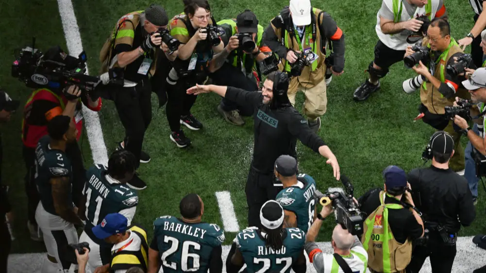 Eagles called out as 'disrespectful' act against the Chiefs caught by cameras during Super Bowl win