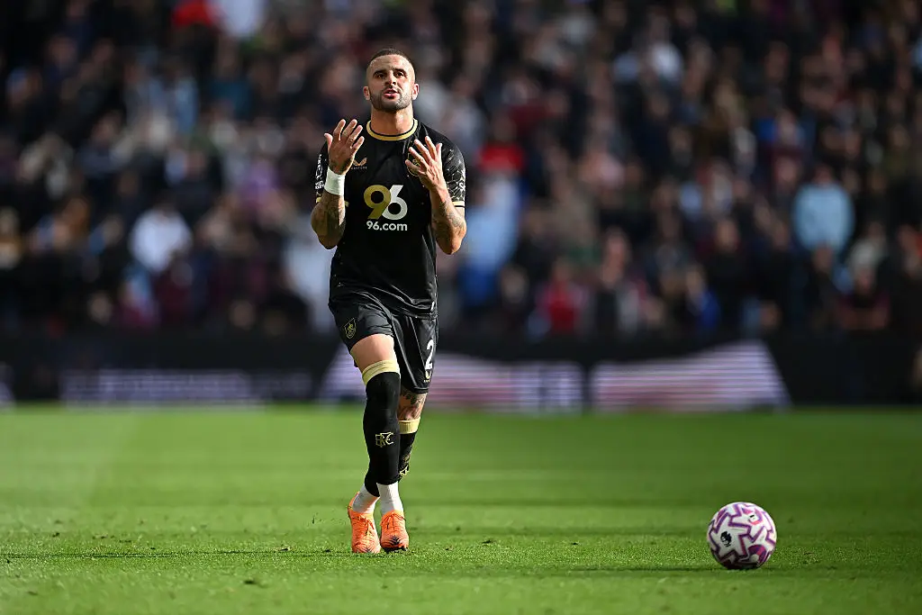 Kyle Walker was omitted from the England squad (Credit:Getty)