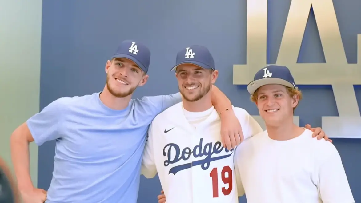 Declan Rice Joins Chelsea Star Mason Mount At Todd Boehly's Part-Owned LA Dodgers' Stadium