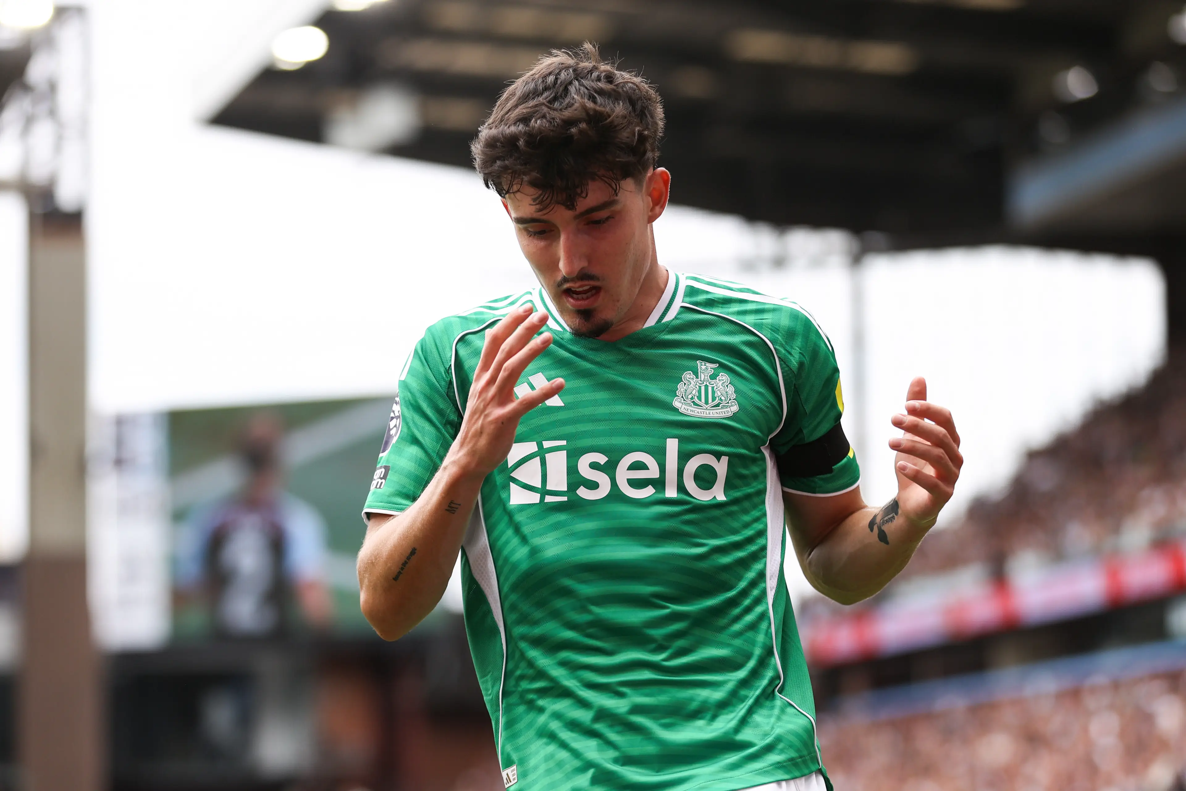 Manchester City could look to sign Tino Livramento this summer if they sell Rico Lewis. Image: Getty