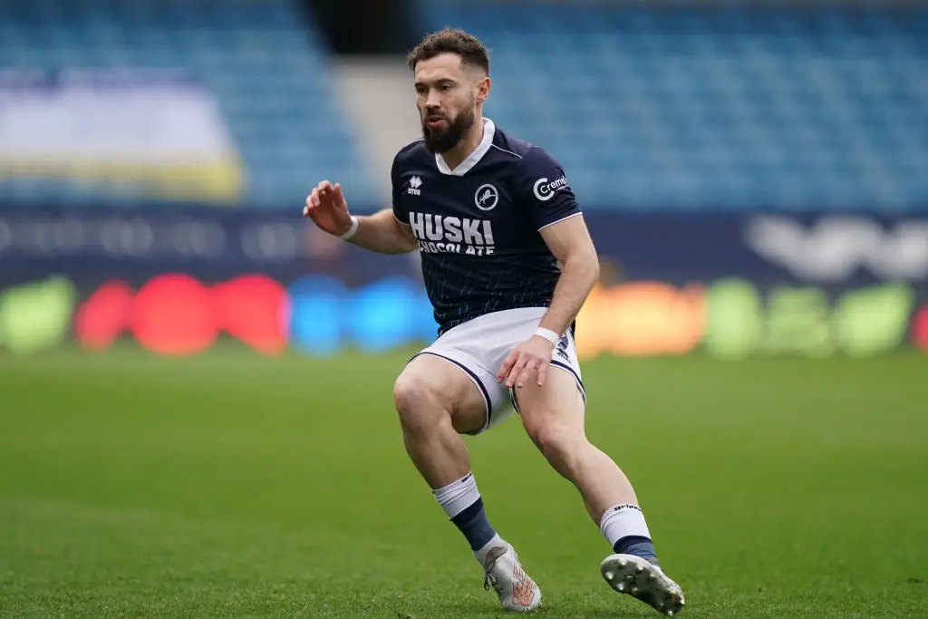 Tom Bradshaw made 36 appearances for Millwall last season, scoring four goals. (Image: Getty)