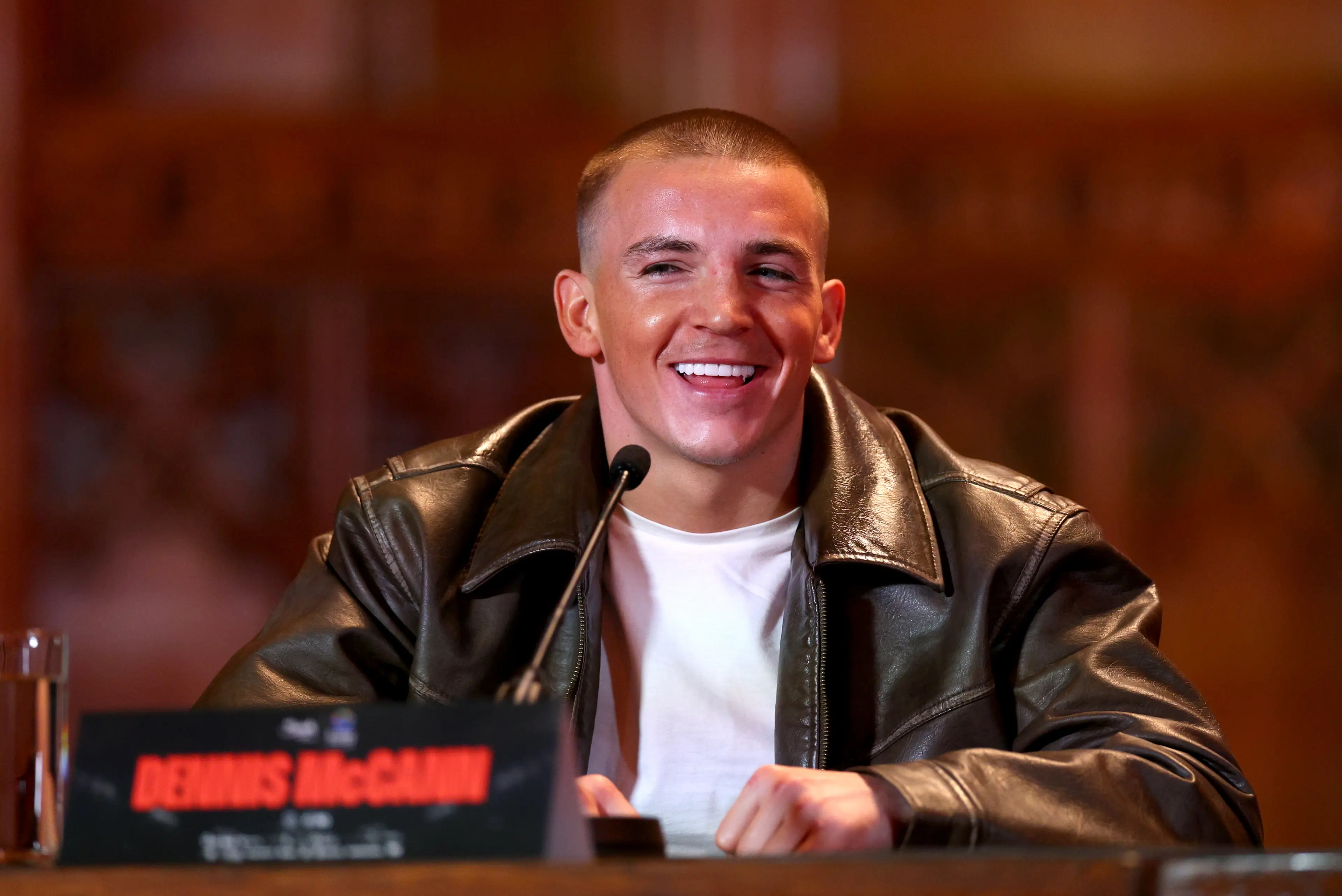 Dennis McCann won't be competing next weekend after he failed his pre-fight drug test. Image: Getty