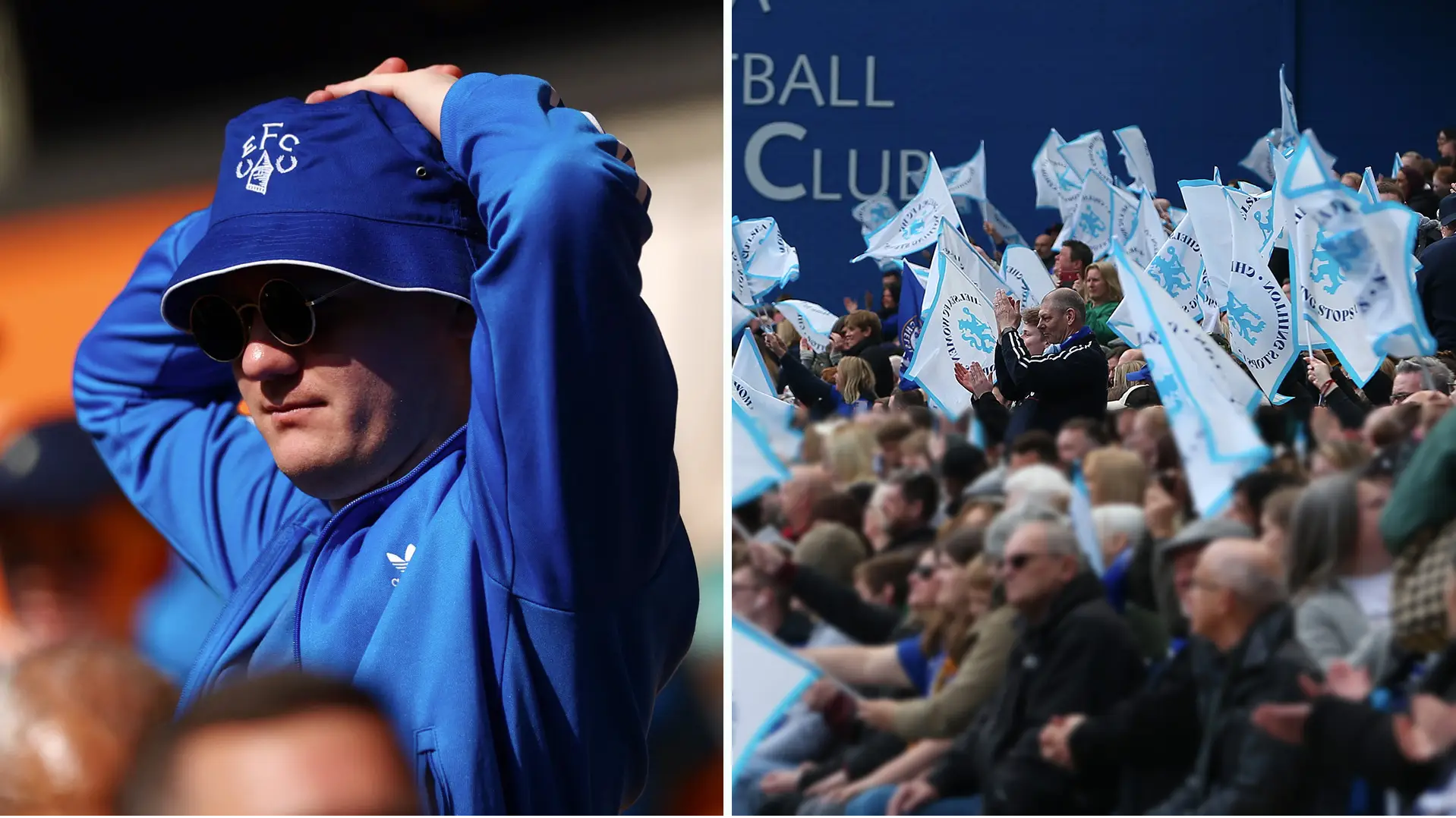  Everton and Chelsea fans voted as the worst run Premier League clubs