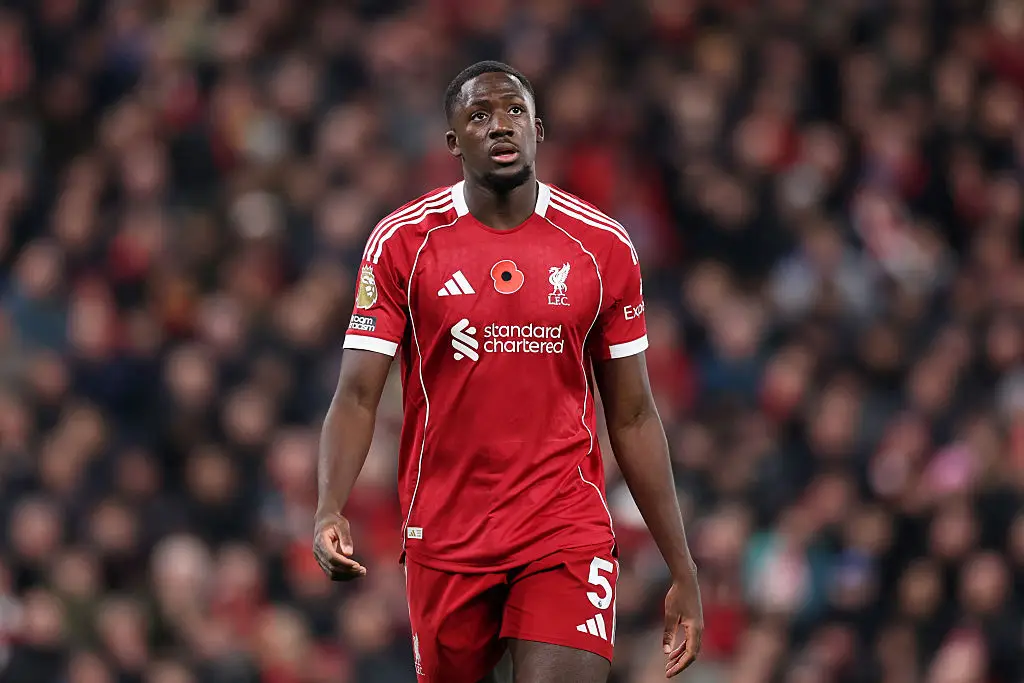 Konate is having a dreadful season for Liverpool. (Image: Jan Kruger/Getty Images)