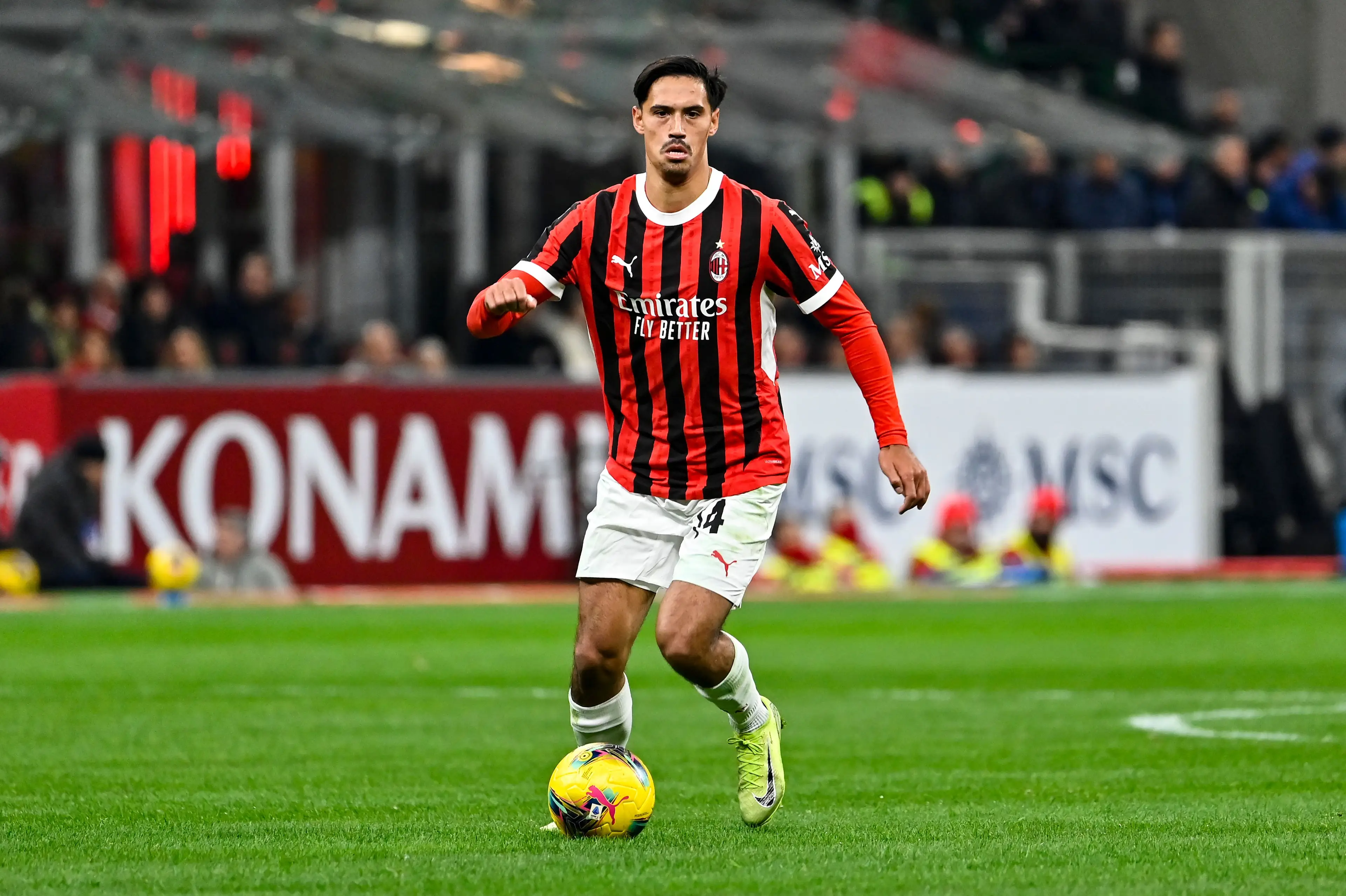 AC Milan midfielder Tijjani Reijnders. (