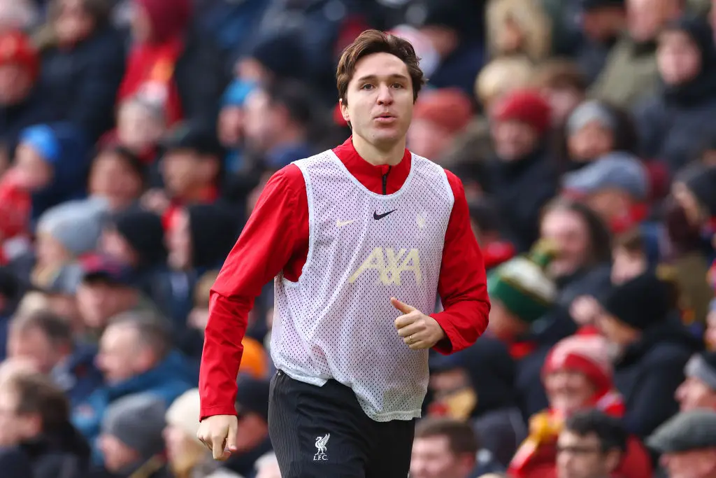 Federico Chiesa has been an unused substitute in each of Liverpool's last seven fixtures (Image: Getty)