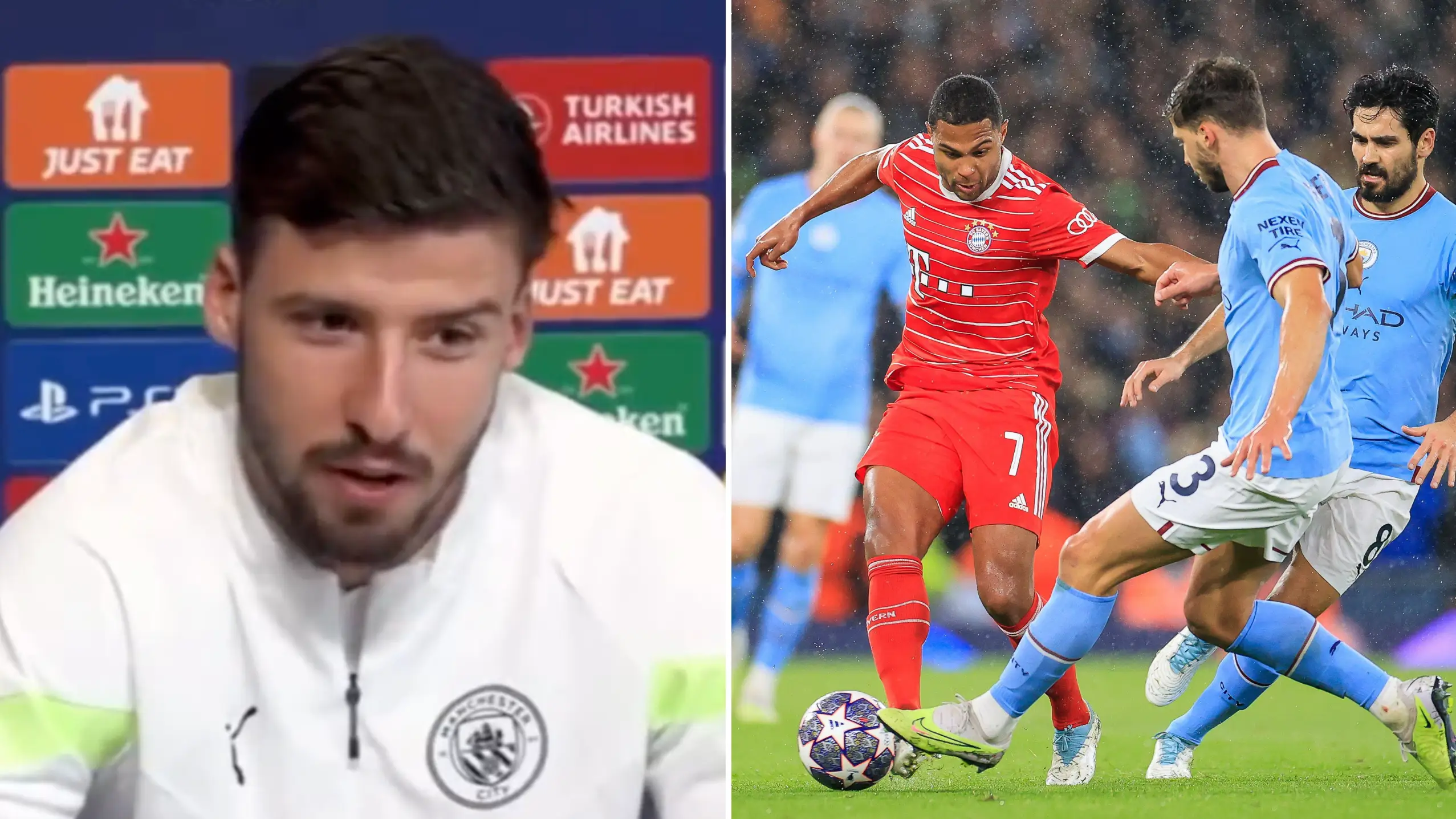 Ruben Dias called his shot against Bayern Munich with the coldest pre-match press conference