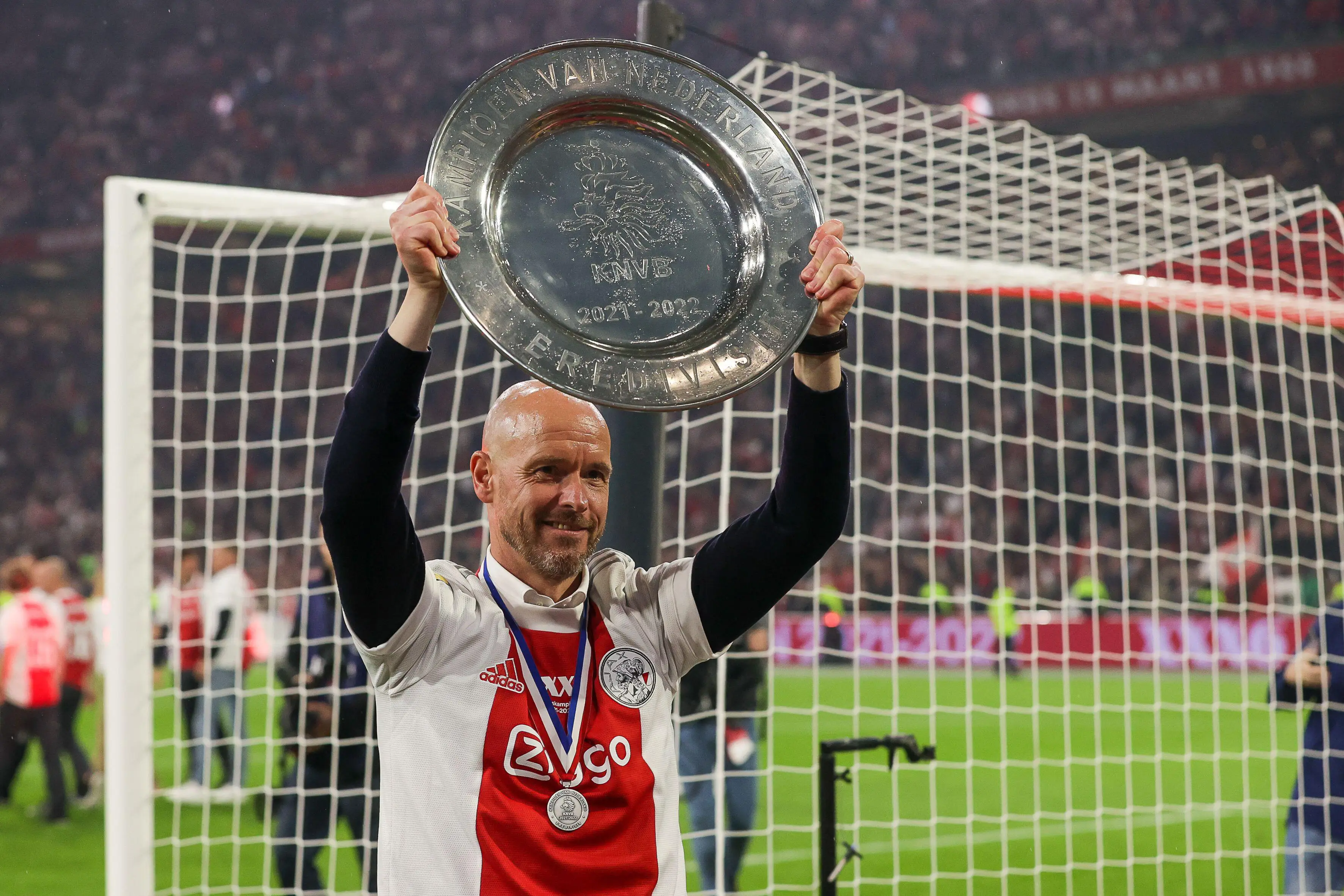 Ronaldo says he's excited to work with incoming manager Erik ten Hag (Image: PA)