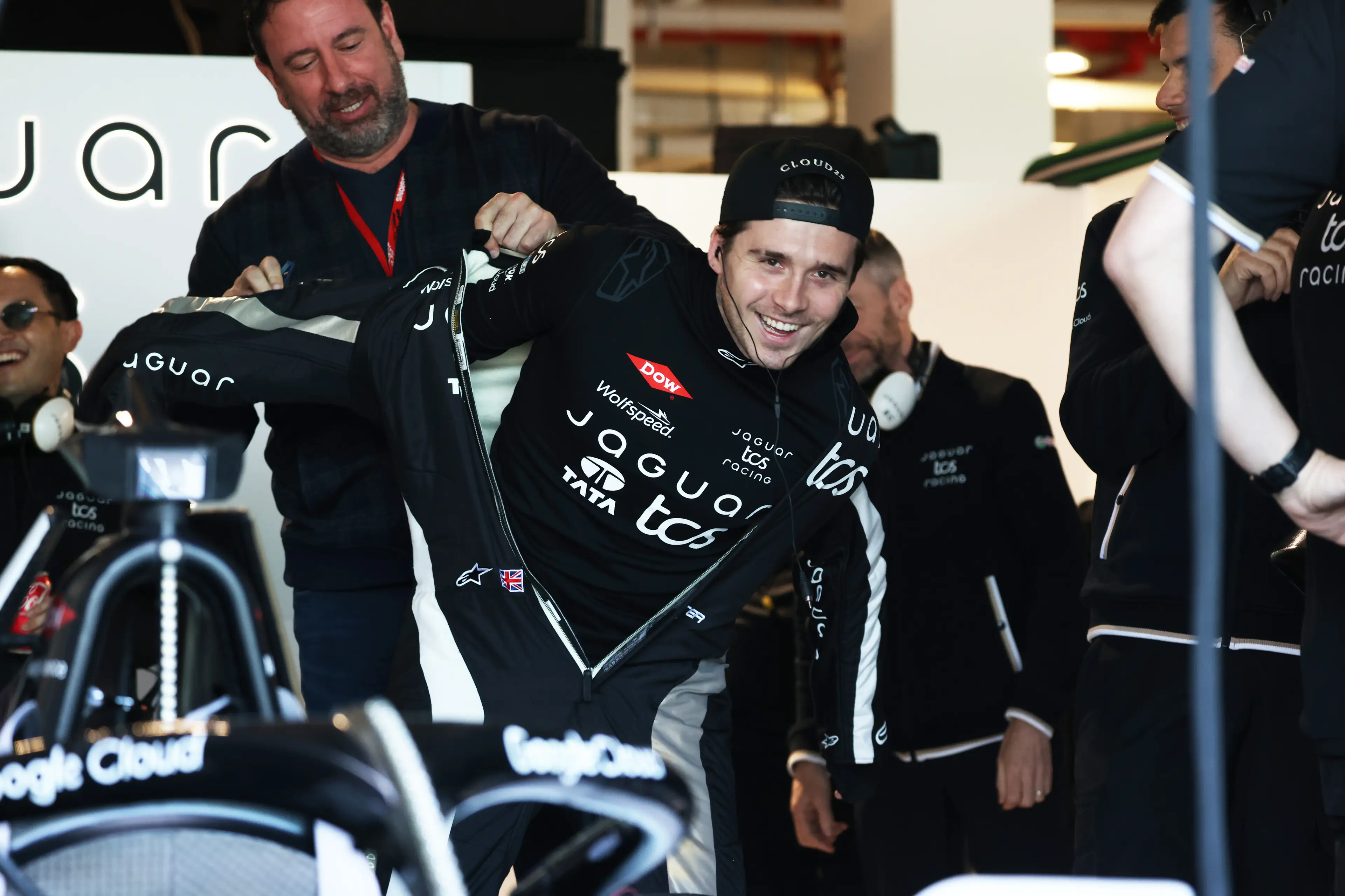 Brooklyn Beckham did not attend his father's 50th birthday celebrations. Image: Getty