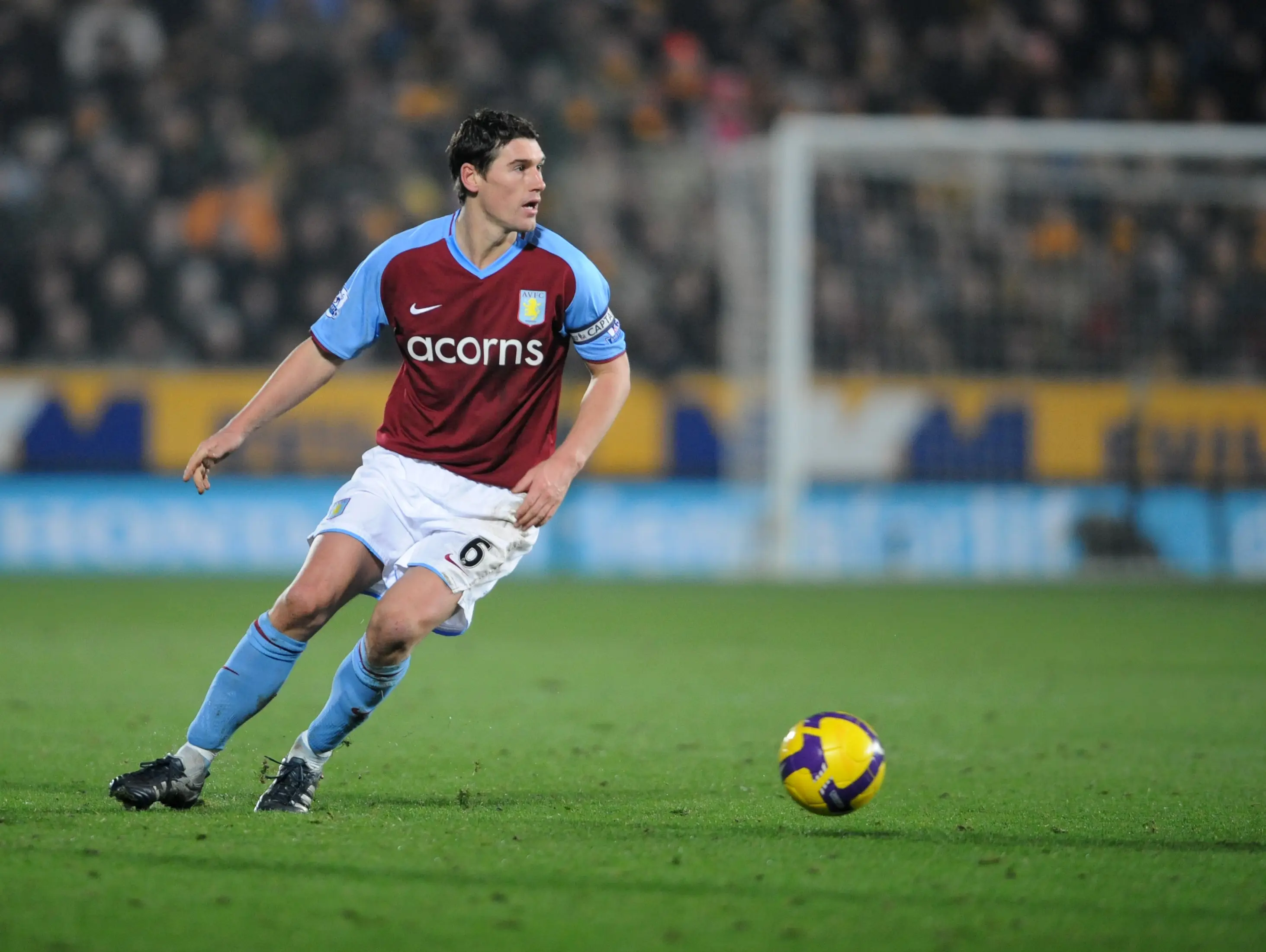 Acorns will adorn the front of Aston Villa's shirt for tonight's Champions League fixture. Image: Getty