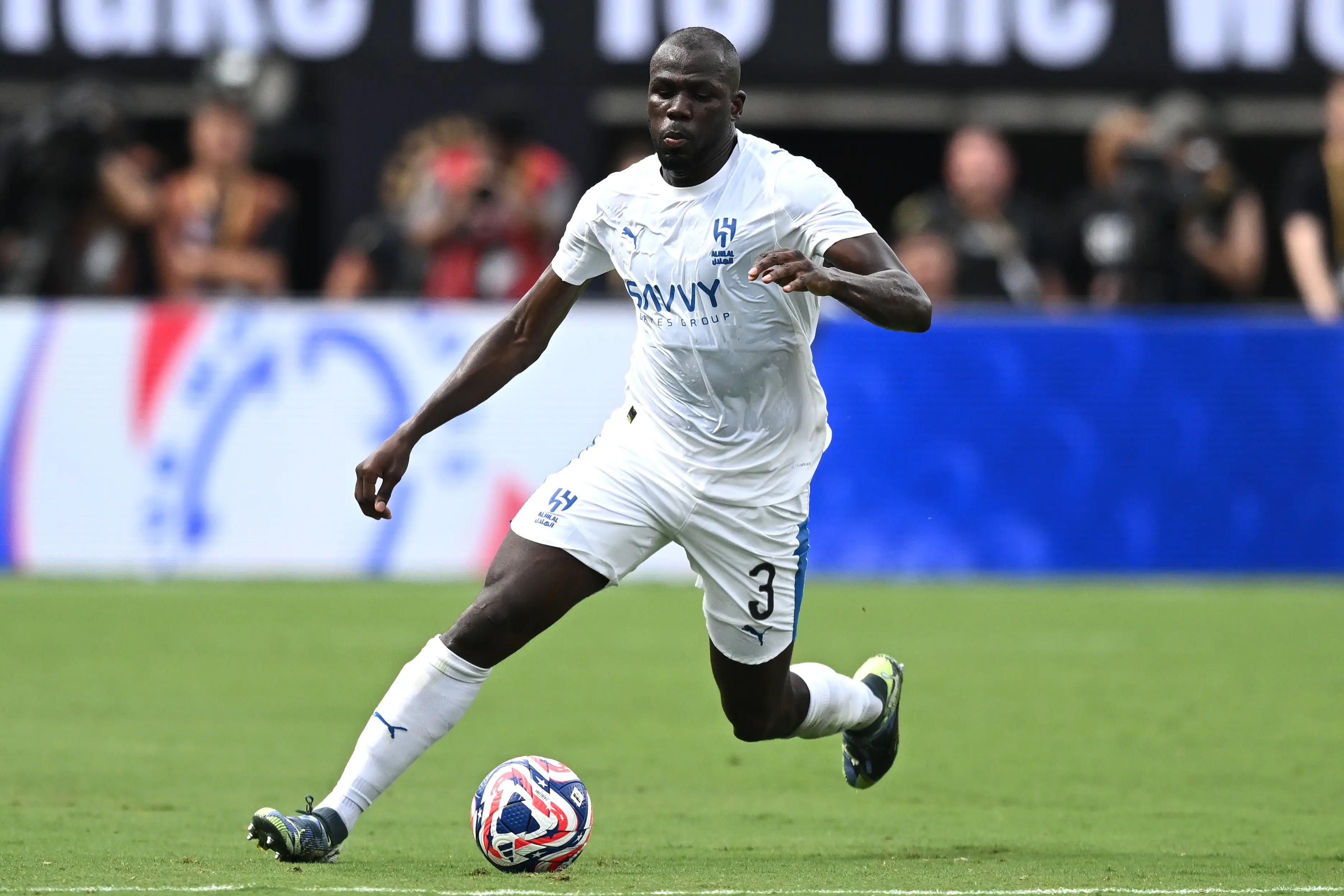 Kalidou Koulibaly now plays for Al Hilal in Saudi Arabia. Image: Getty