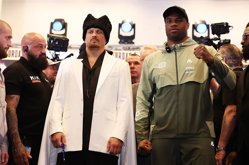 Oleksandr Usyk and Daniel Dubois may have to follow a little-known rule (Credit:Getty)