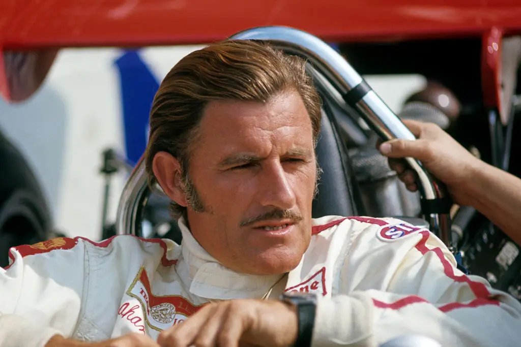 Graham Hill pictured at the 1969 Italian Grand Prix (Image: Getty)