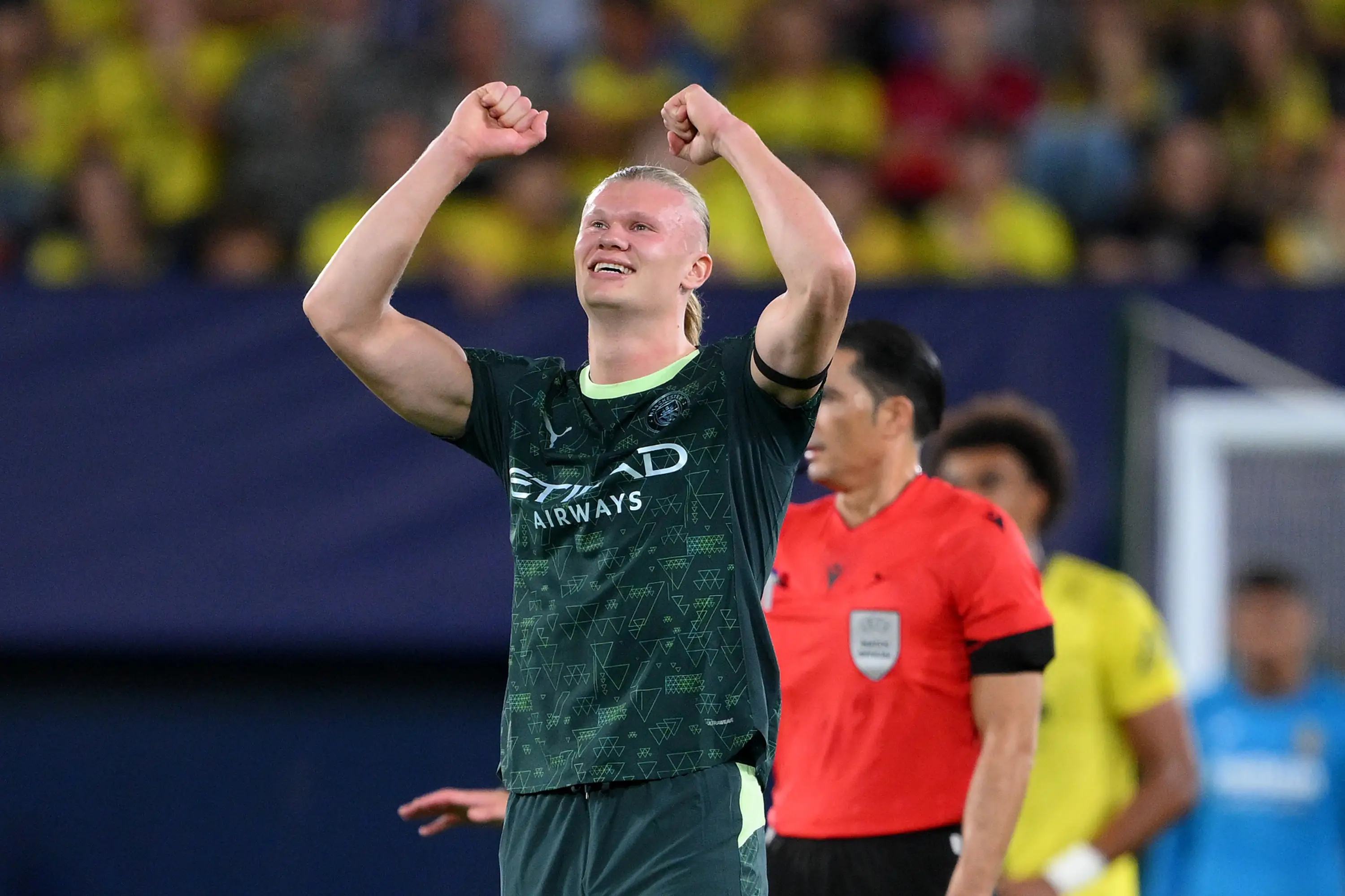 Erling Haaland has been prolific for Man City this season (Image: Getty)