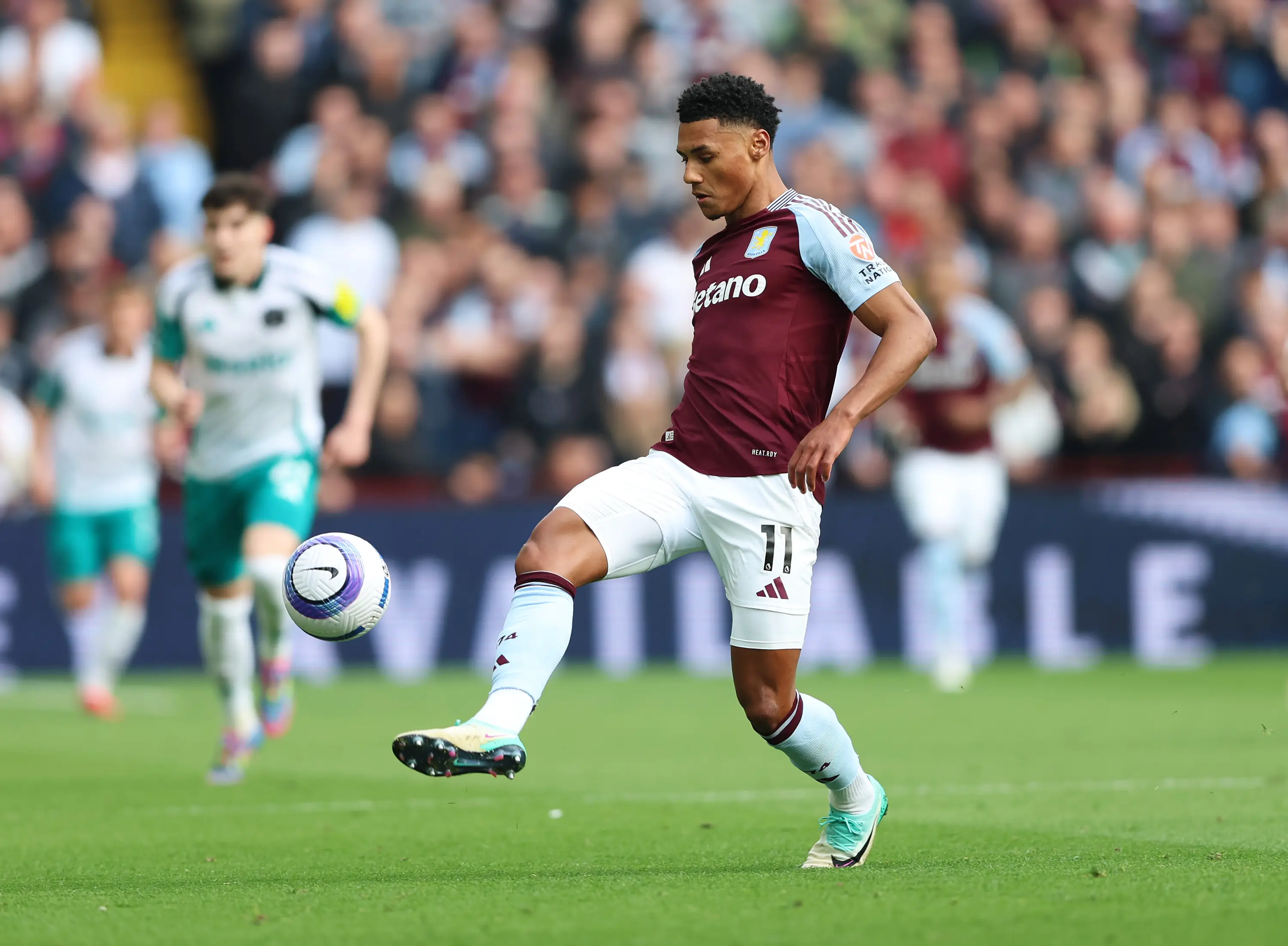 Ollie Watkins has been linked with a move away from Aston Villa. Image: Getty