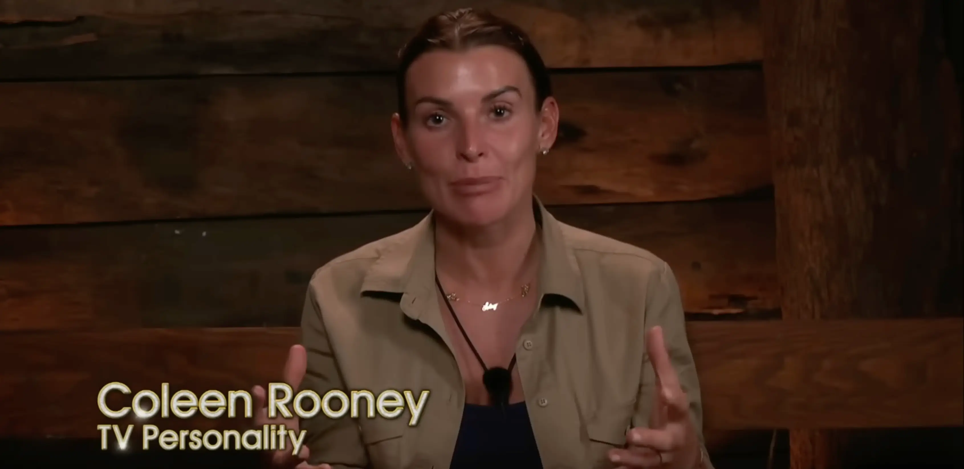 Coleen Rooney featured in the 2024 season of I'm a Celeb. (Image: ITV)