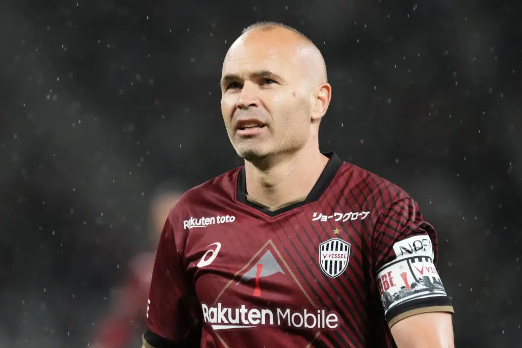 Andres Iniesta has played in Japan since 