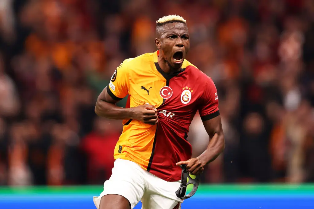 Victor Osimhen has scored 14 goals in all competitions for Galatasaray (Image: Getty)
