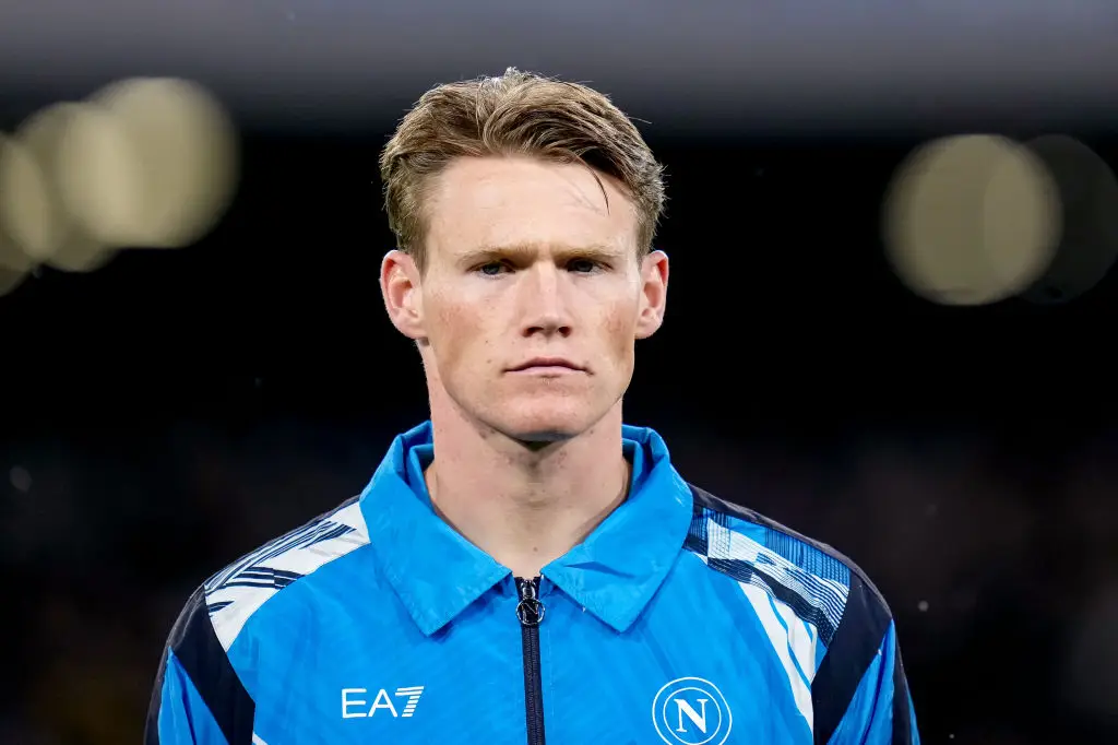 Scott McTominay joined Napoli from Manchester United in August (Image: Getty)