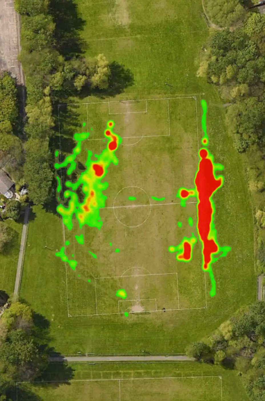 My heat map made for interesting reading. Image: Statsports