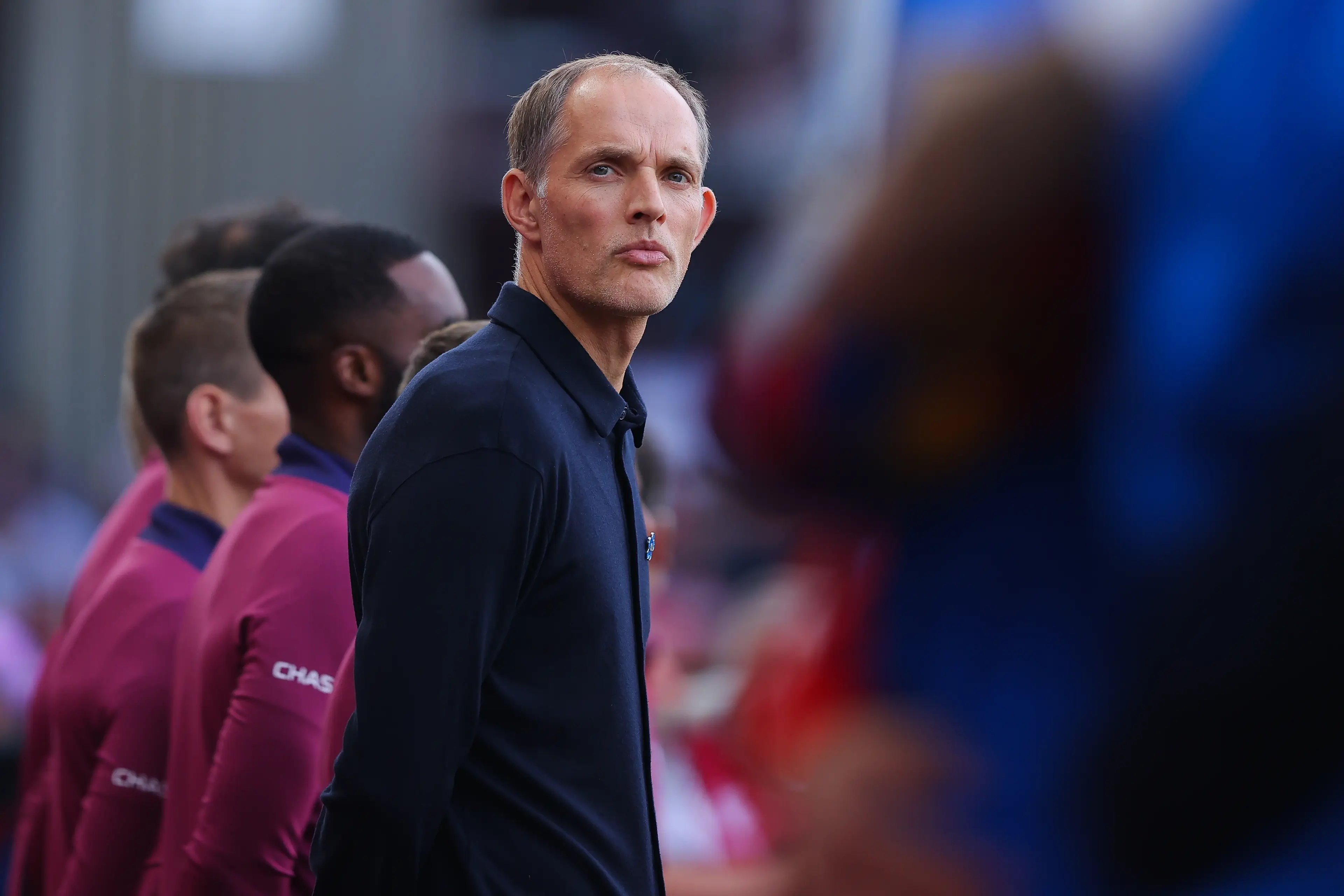 Thomas Tuchel was unimpressed with England during the win over Andorra. (Image: Getty)