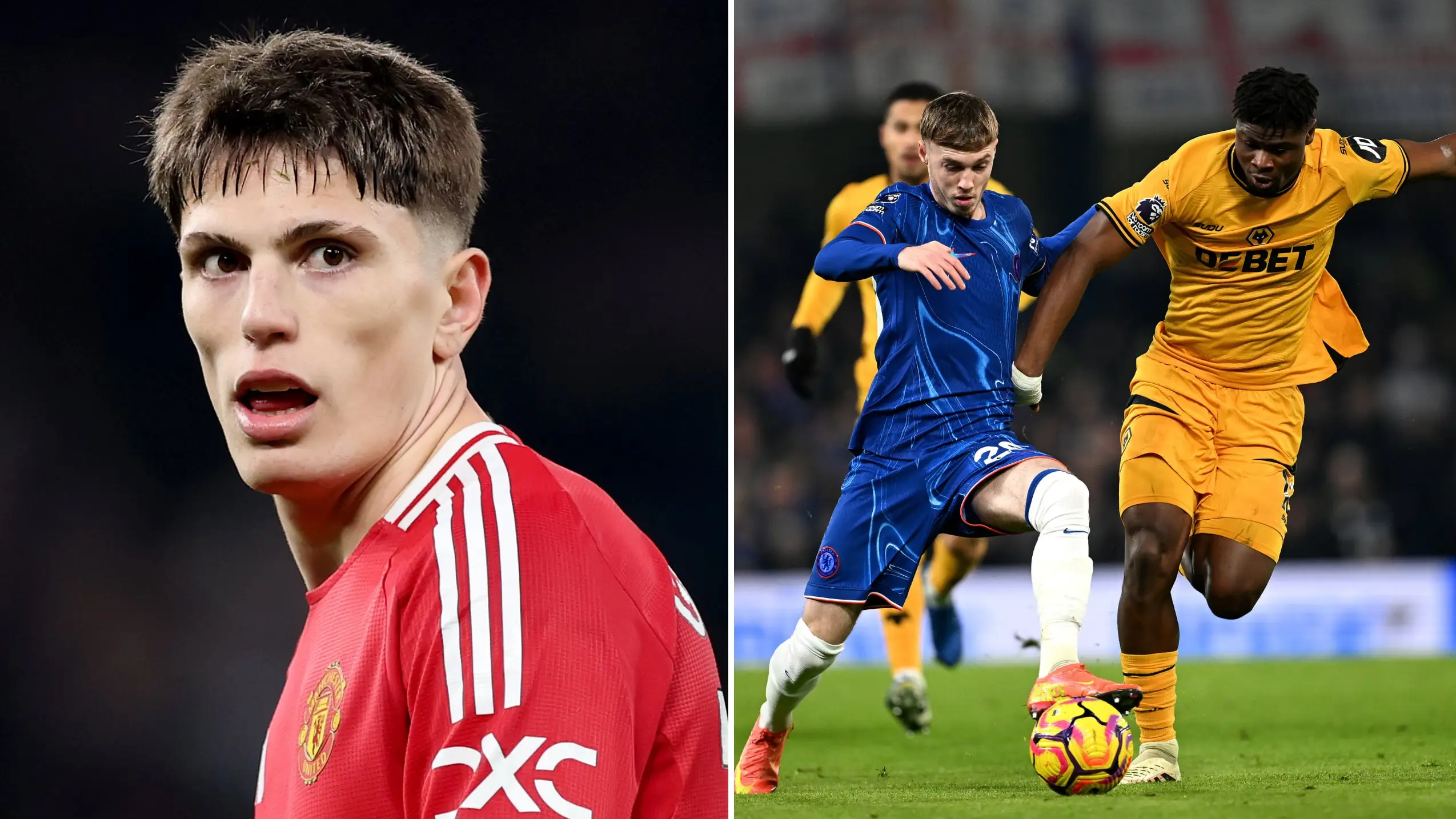 Man Utd fans are in meltdown after spotting Alejandro Garnacho’s  agent’s post during Chelsea vs Wolves