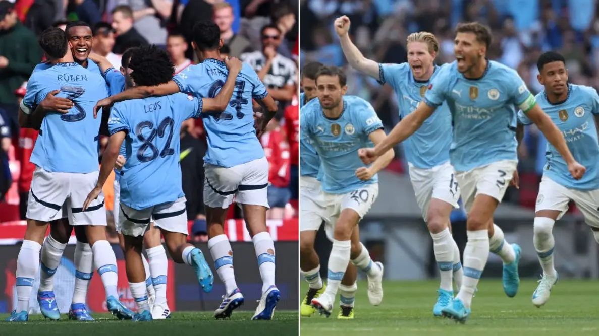 Fans say the same thing about detail on Man City kit after seeing it for the first time in Community Shield