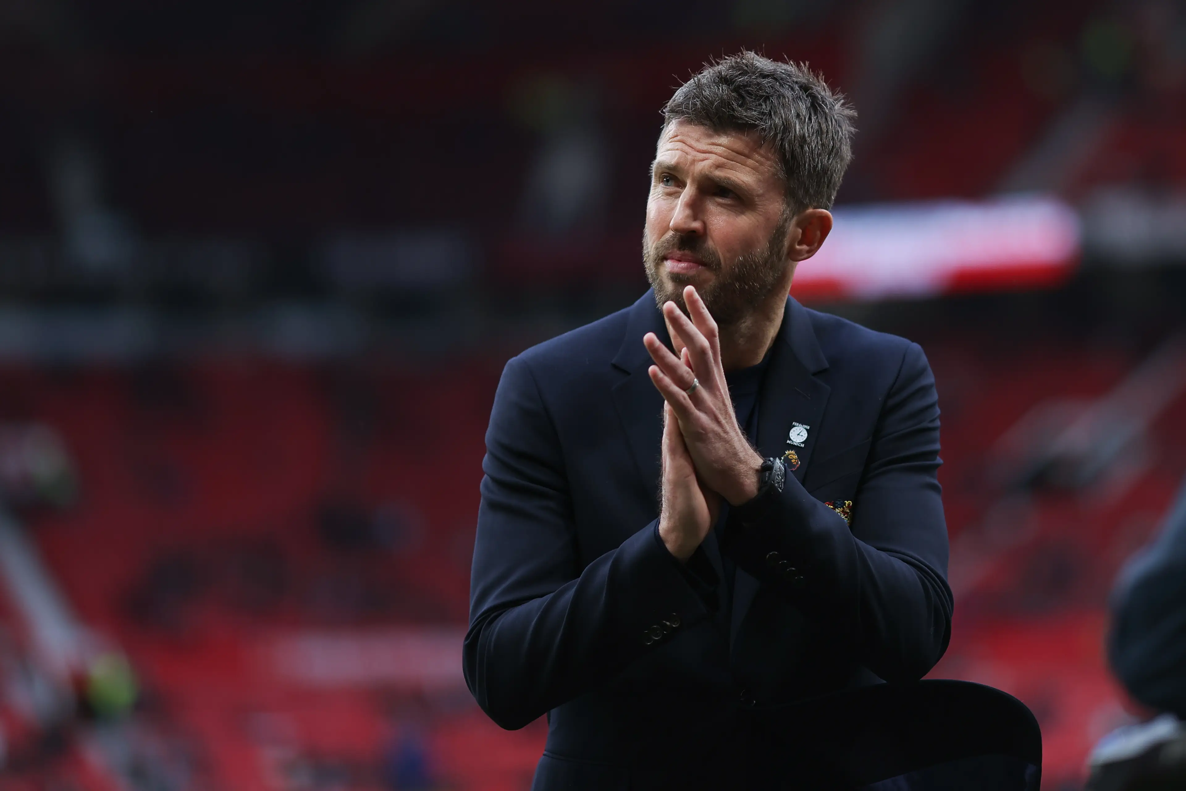 Michael Carrick has made a flying start to life at Manchester United. Image: Getty