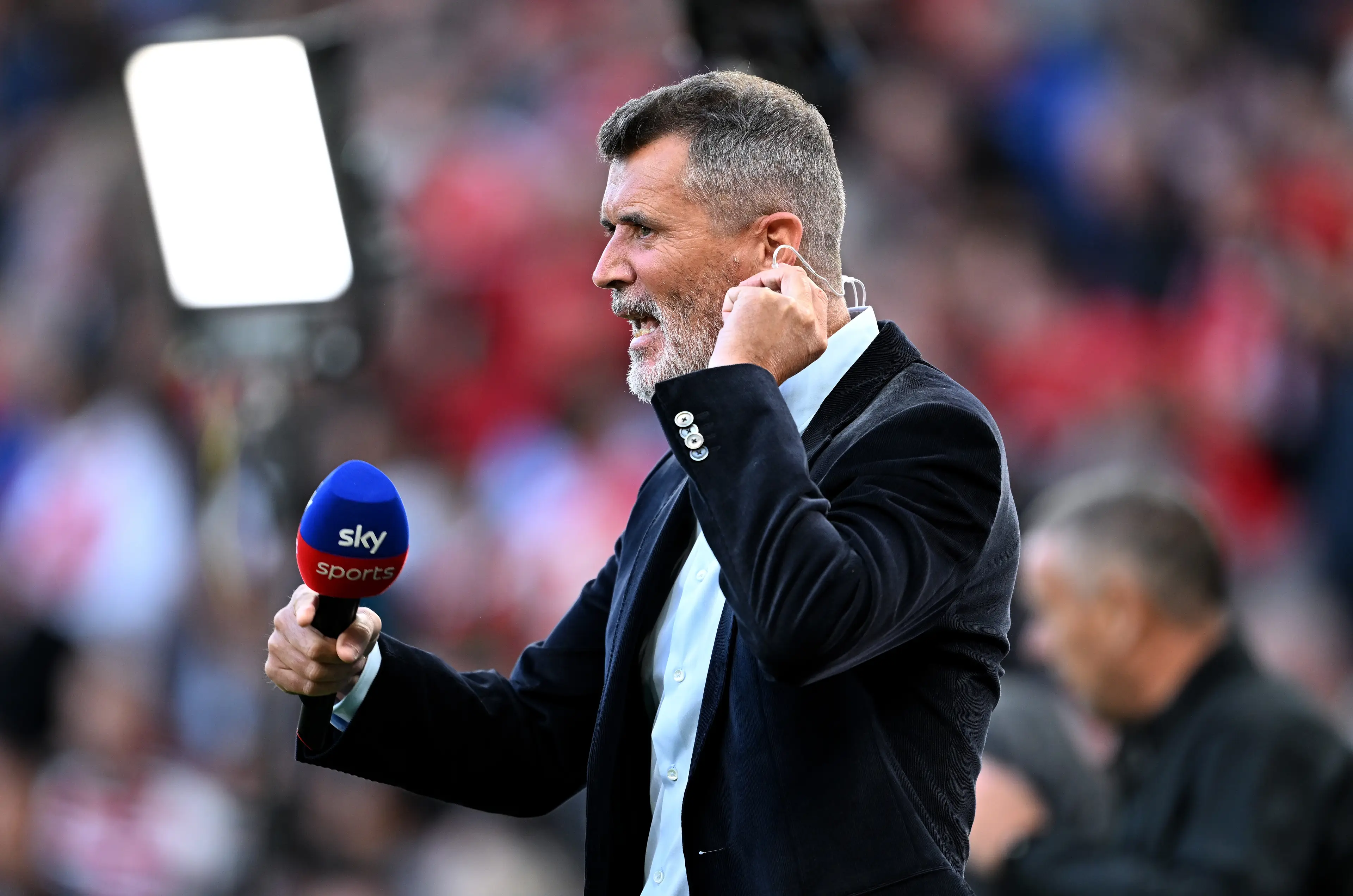 Roy Keane was involved in an incident with an Ipswich Town fan. Image: Getty