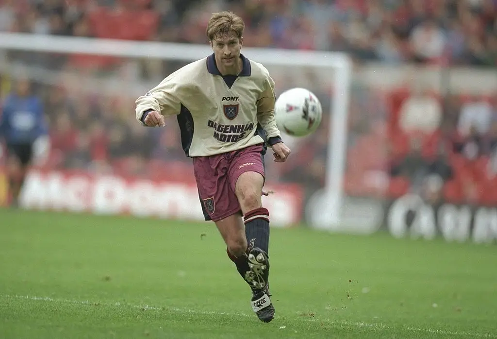 John Moncur in action for West Ham (Credit:Getty)