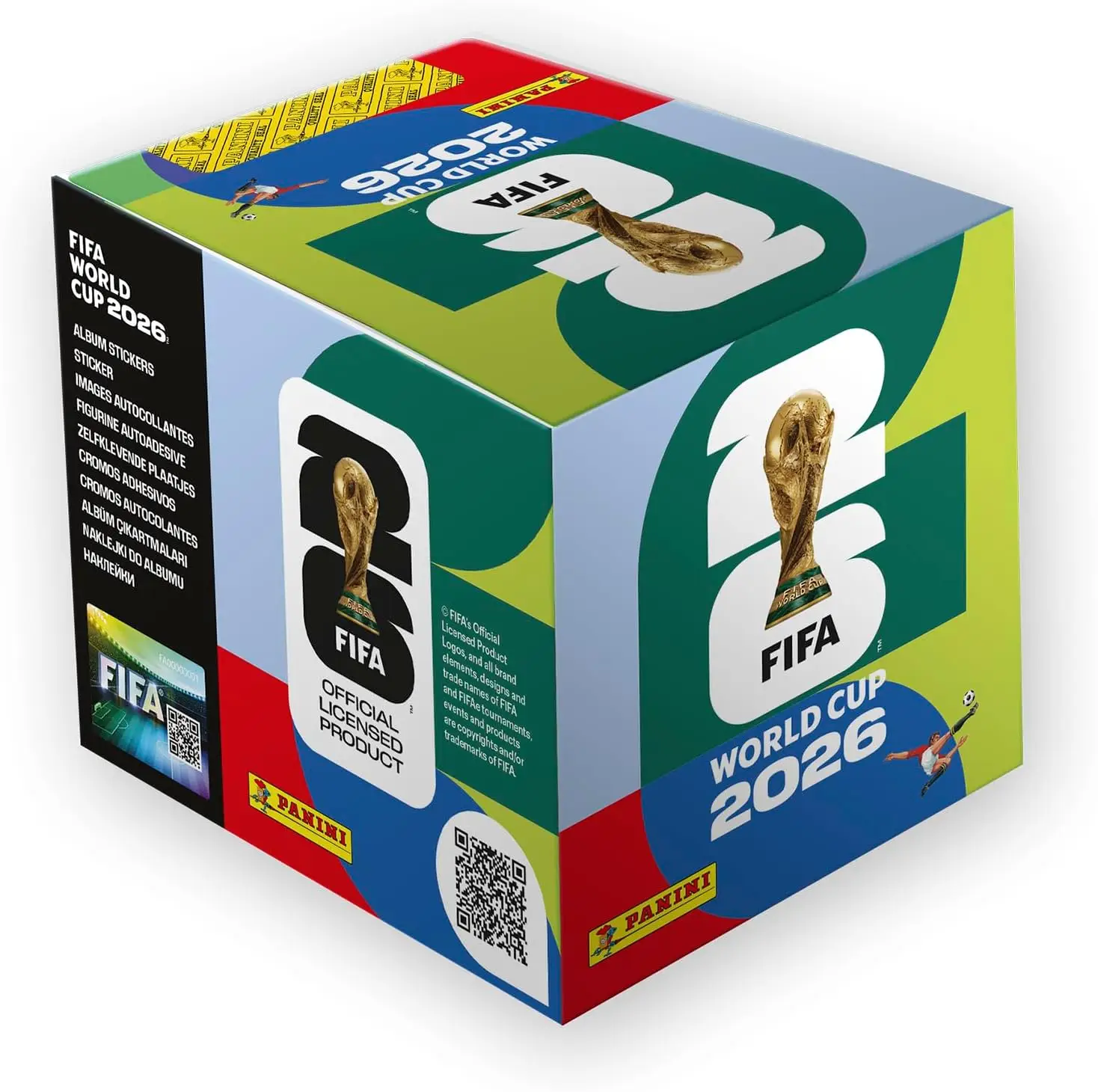 The Panini World Cup 2026 stickers and albums are available at select retailers such as Amazon
