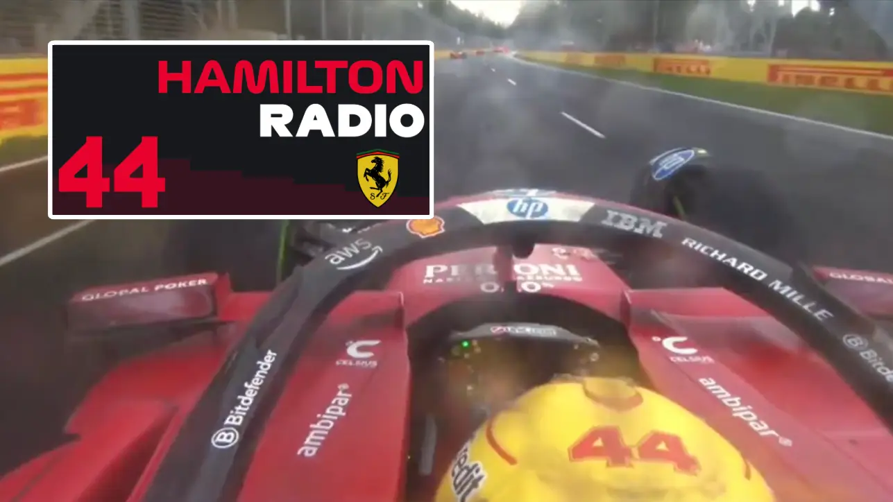 Lewis Hamilton slams Ferrari's strategy over team radio at Australian Grand Prix as he loses patience with race engineer