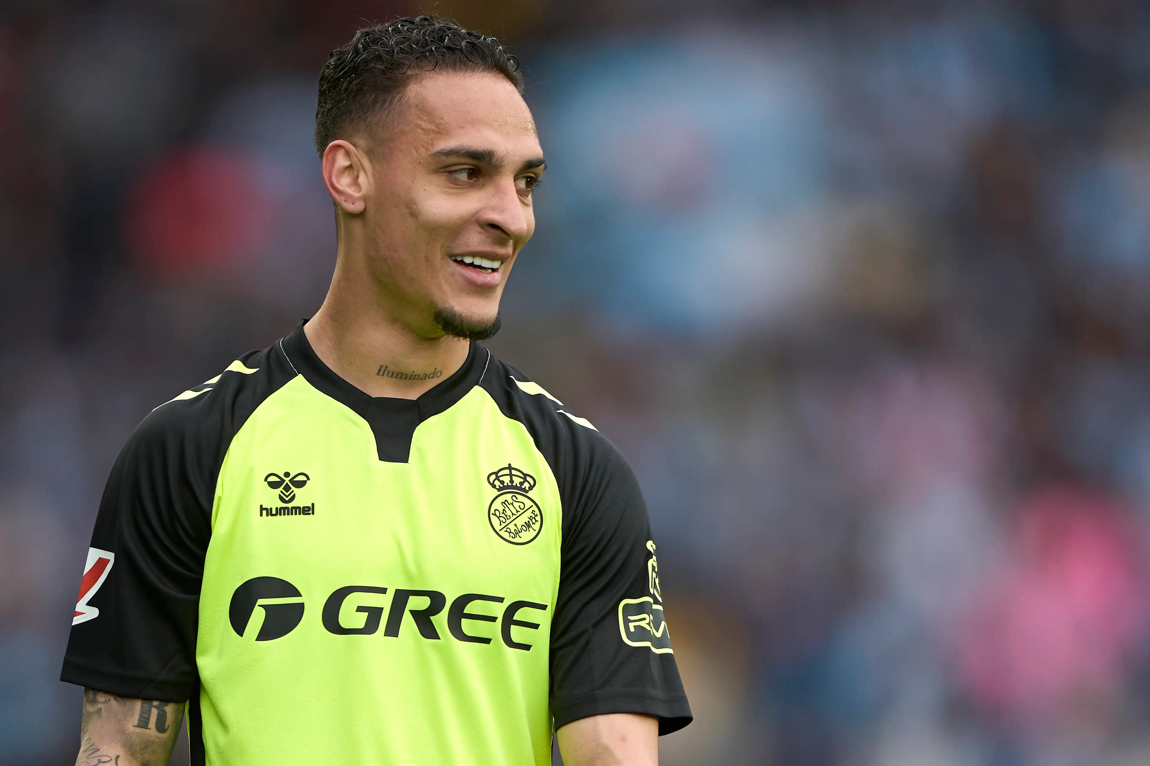 Antony has been in fine form on loan at Real Betis. Image: Getty