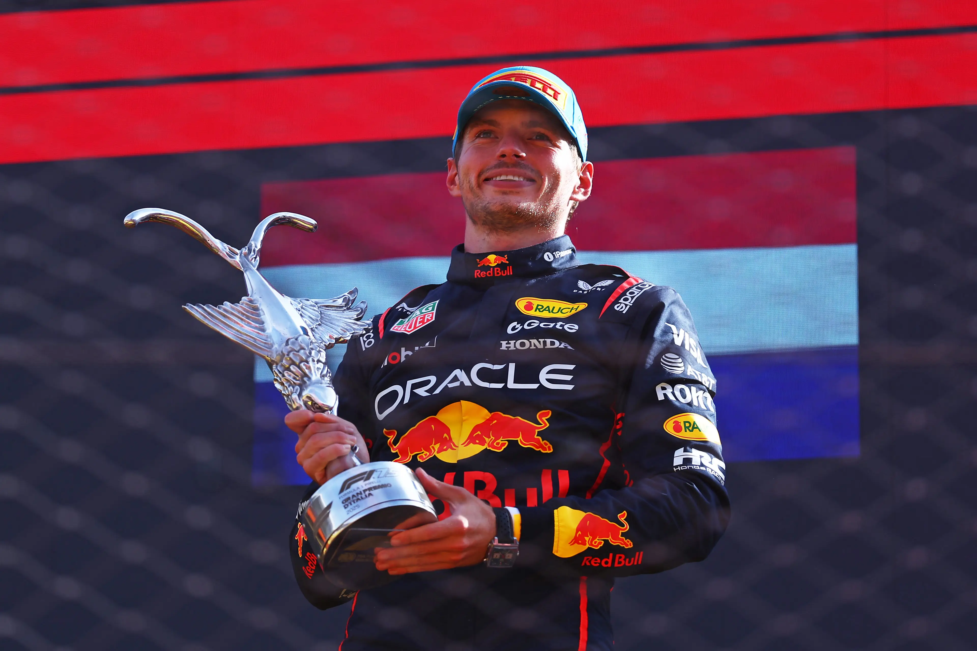 Max Verstappen won the Italian Grand Prix in Monza. Image: Getty
