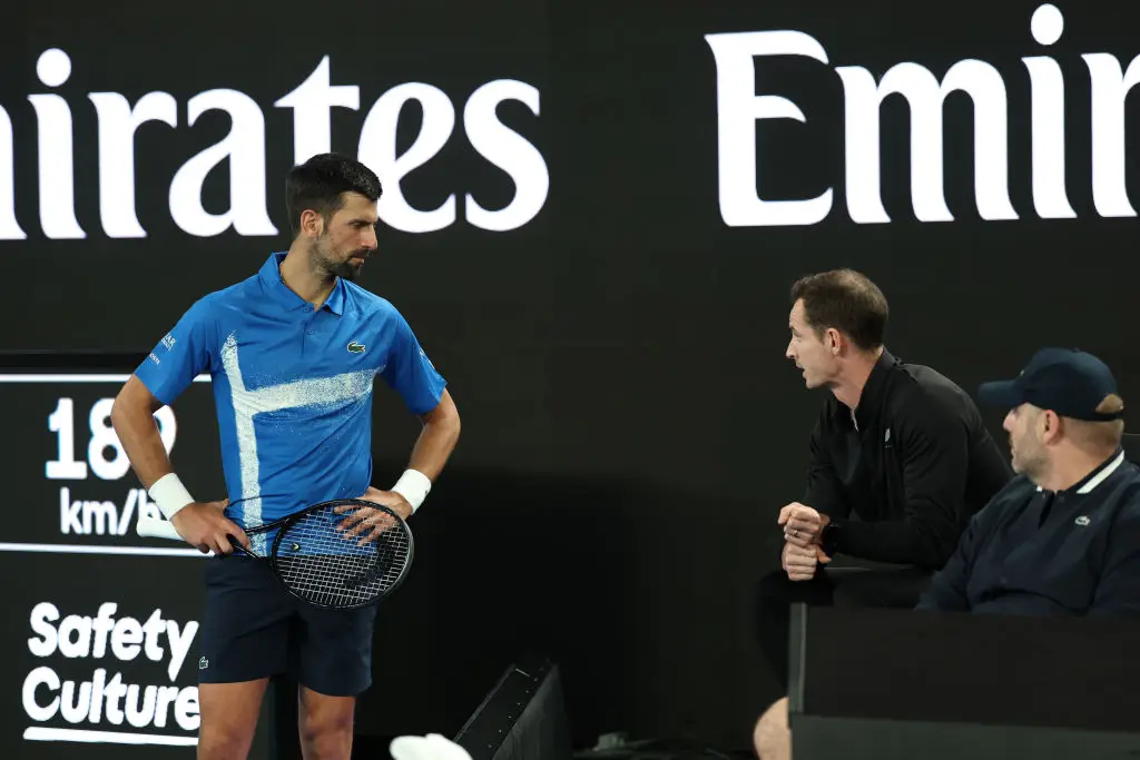 Andy Murray coached Novak Djokovic for six months. (Image: Cameron Spencer/Getty Images)