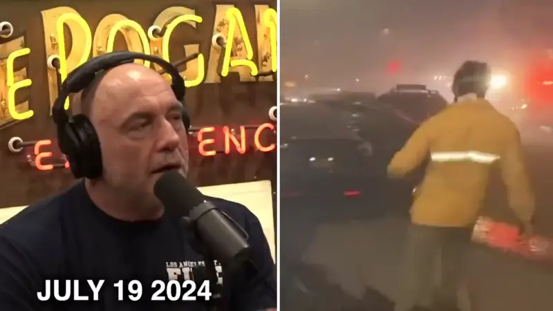 Joe Rogan made chilling prediction in July 2024 that is coming true less than a year later