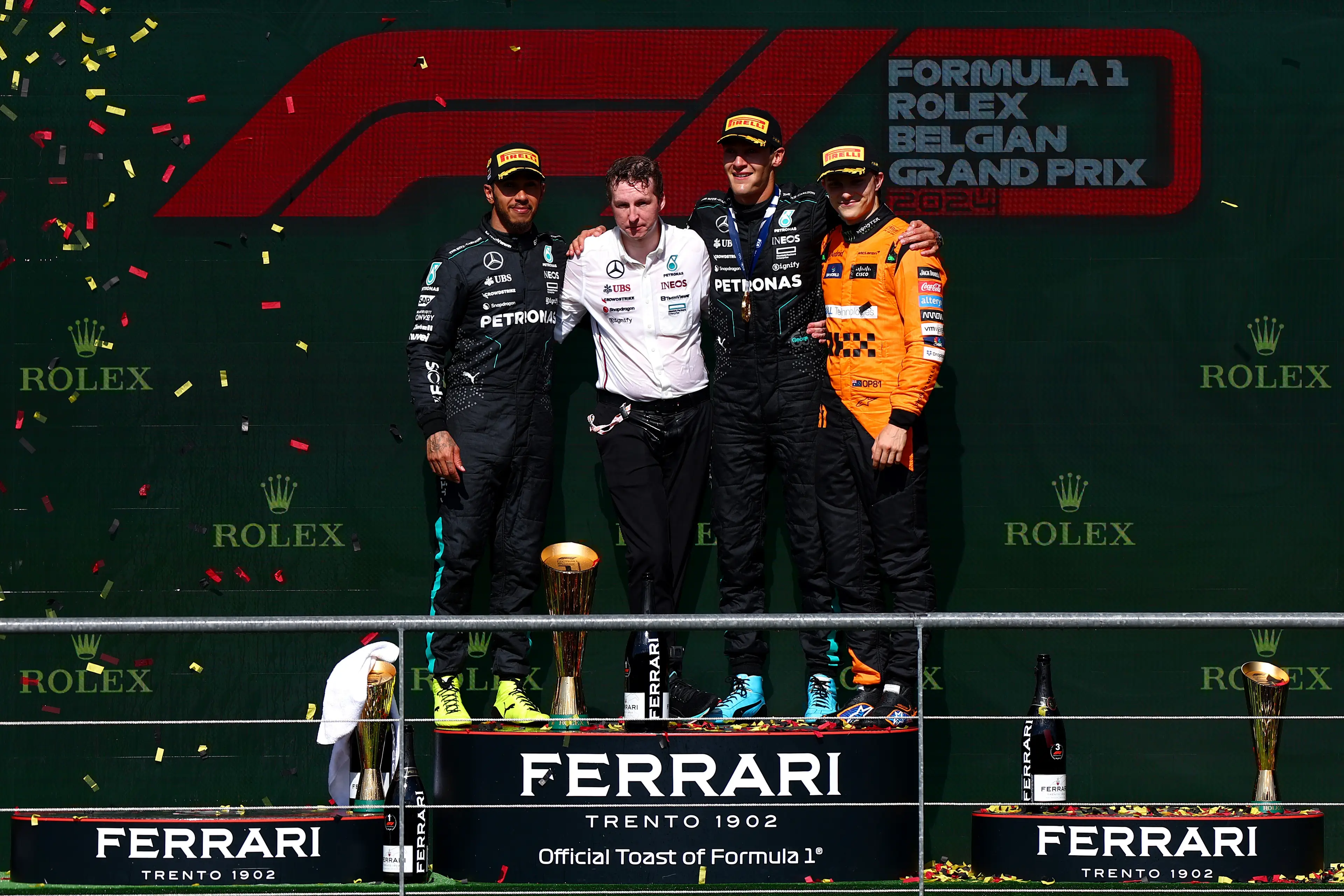 Spa Podium- Getty