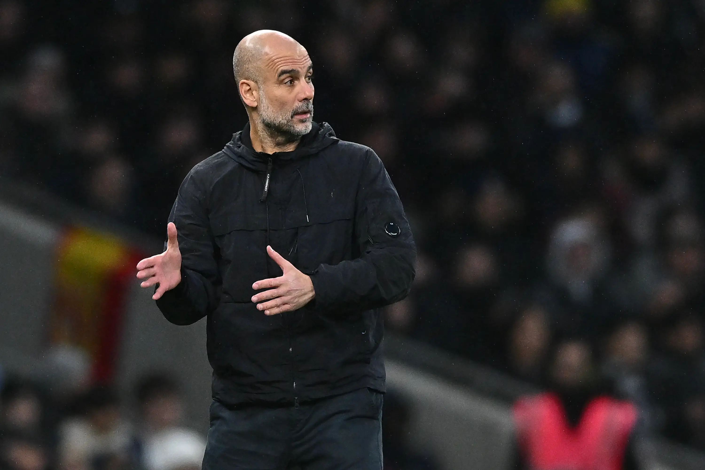 Pep Guardiola's contract at City runs until 2027. Image: Getty