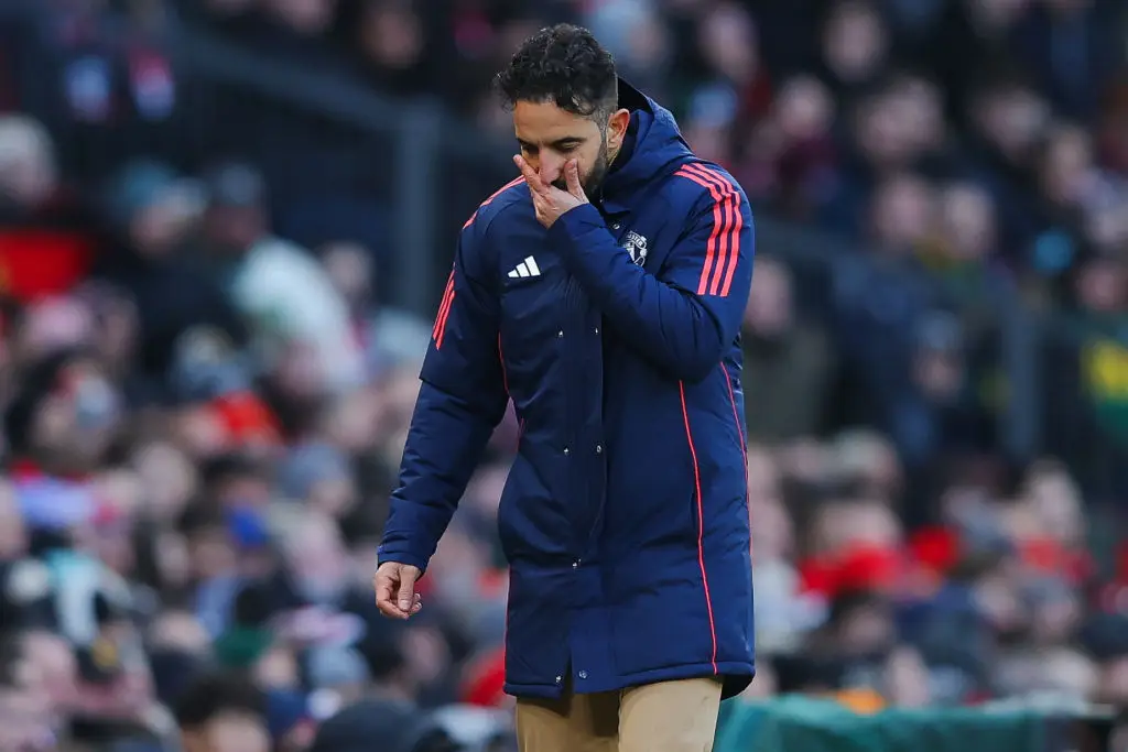Ruben Amorim has struggled since joining Manchester United last month. (Image: Getty)