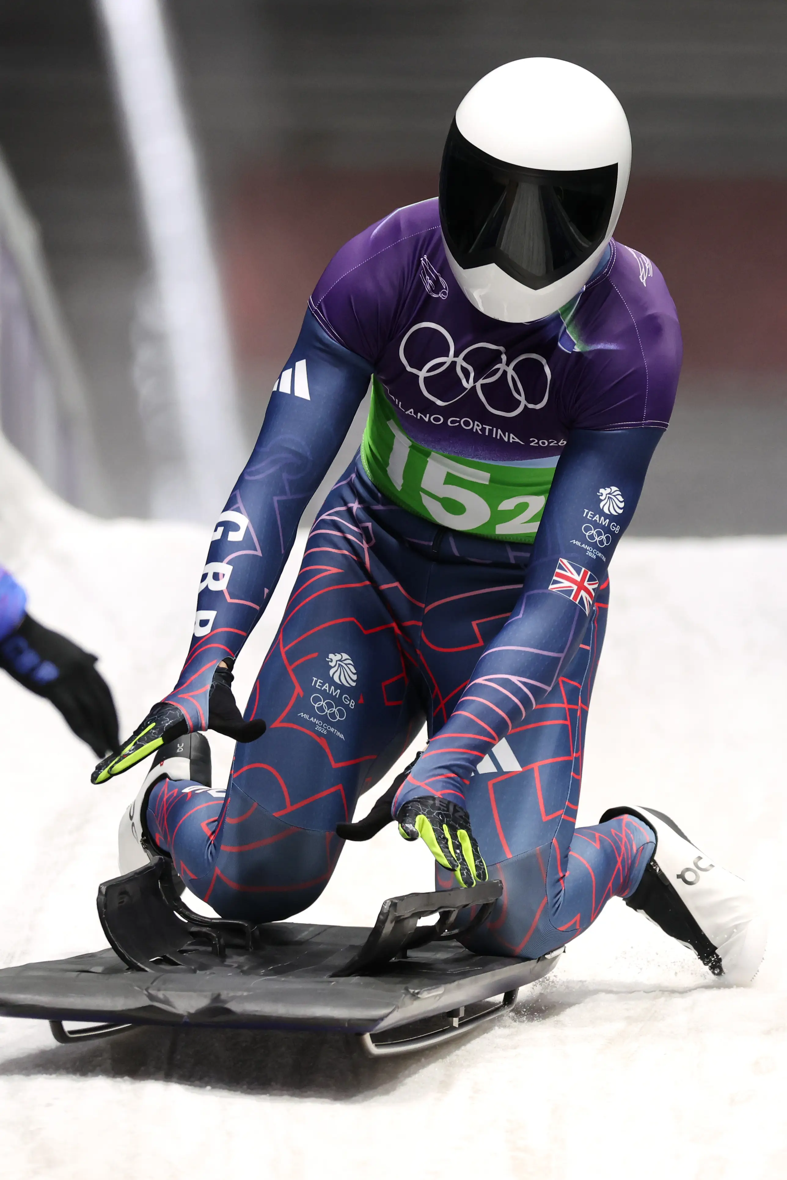 The skeleton is reportedly in danger of being dropped. Image: Getty