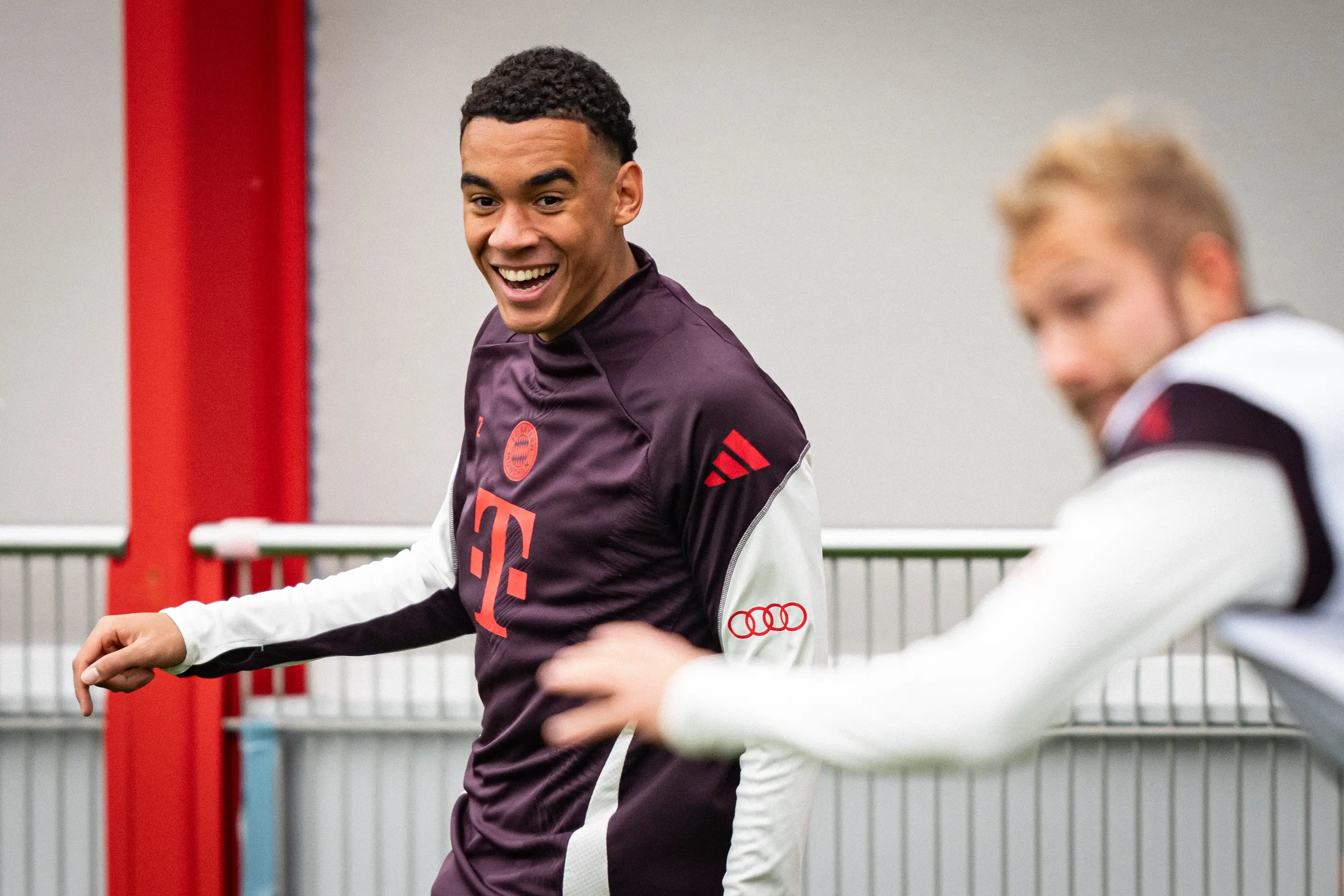 Bayern Munich's Jamal Musiala. (