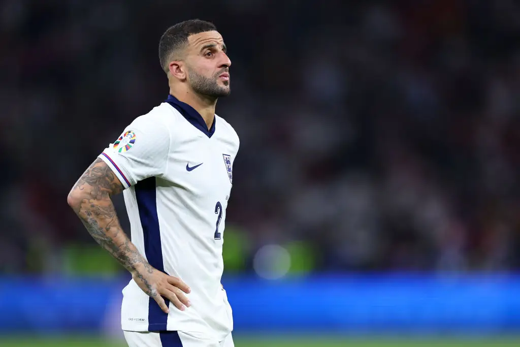 Kyle Walker was named in UEFA's team of the tournament for Euro 2024 (Image: Getty)