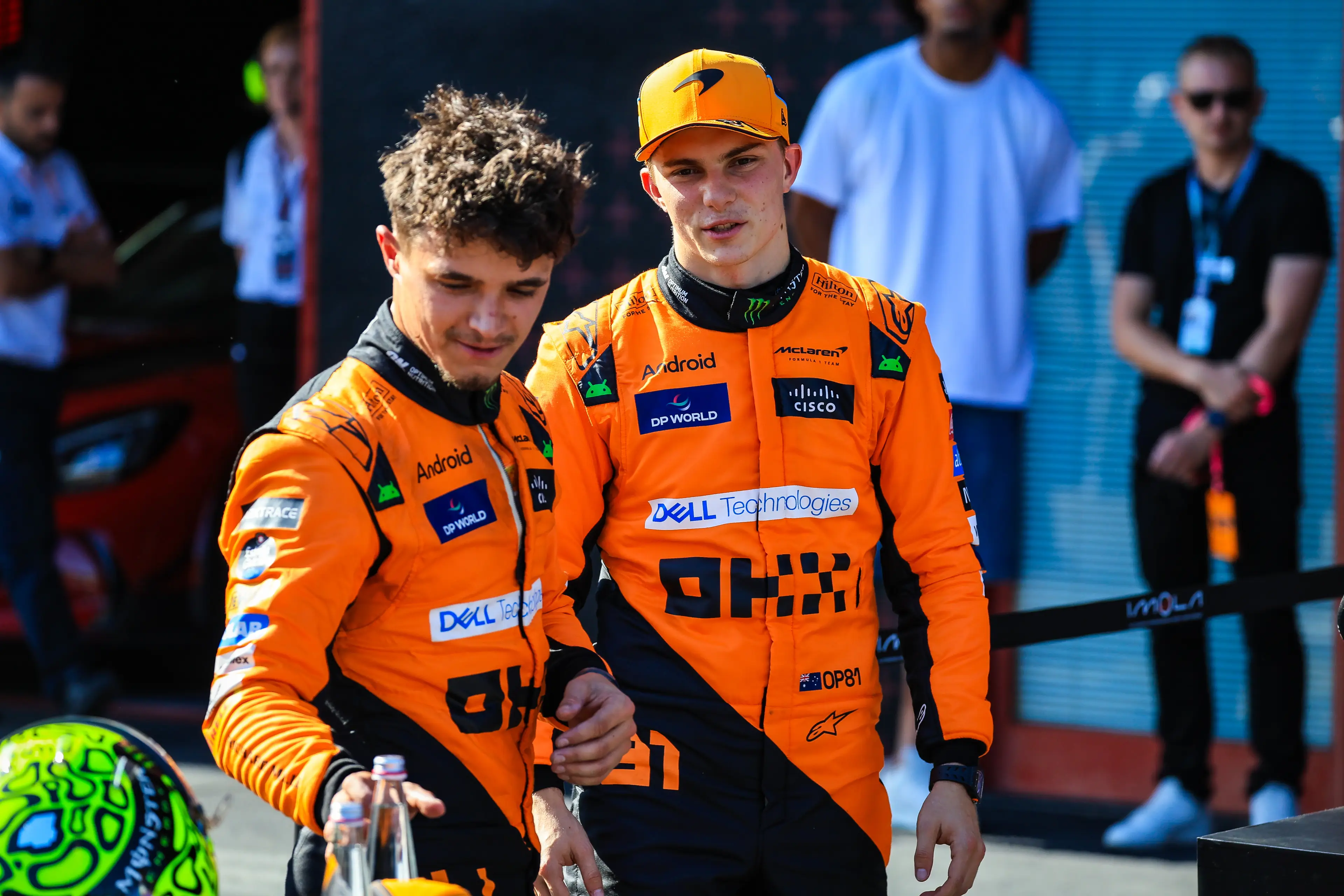 Lando Norris and Oscar Piastri- Getty