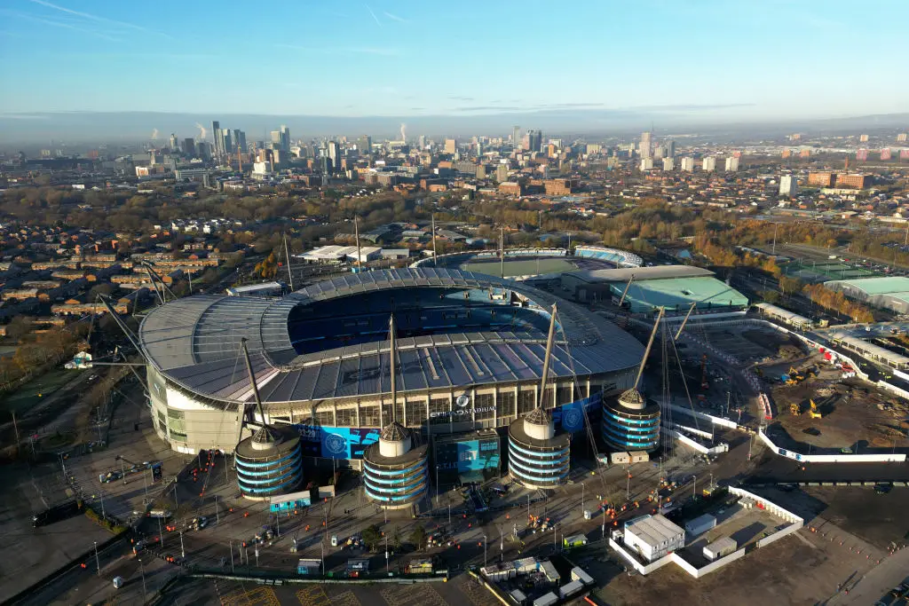 Manchester City's Etihad Stadium (Credit:Getty)
