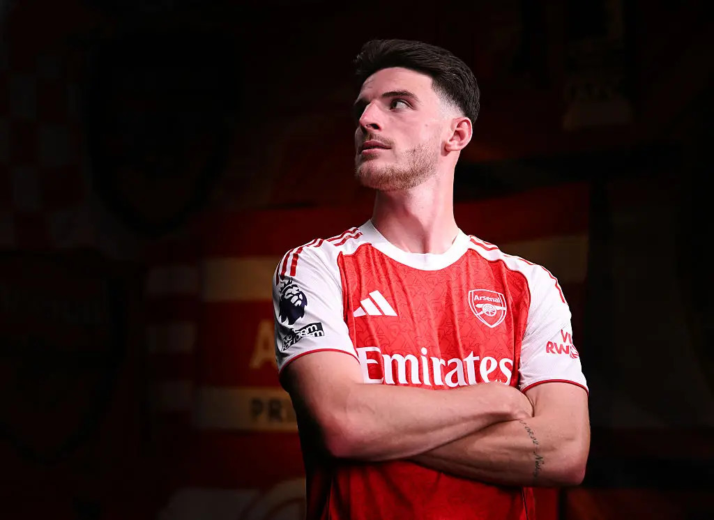 Tony Adams believes that Declan Rice should be made captain. (Image: Getty)