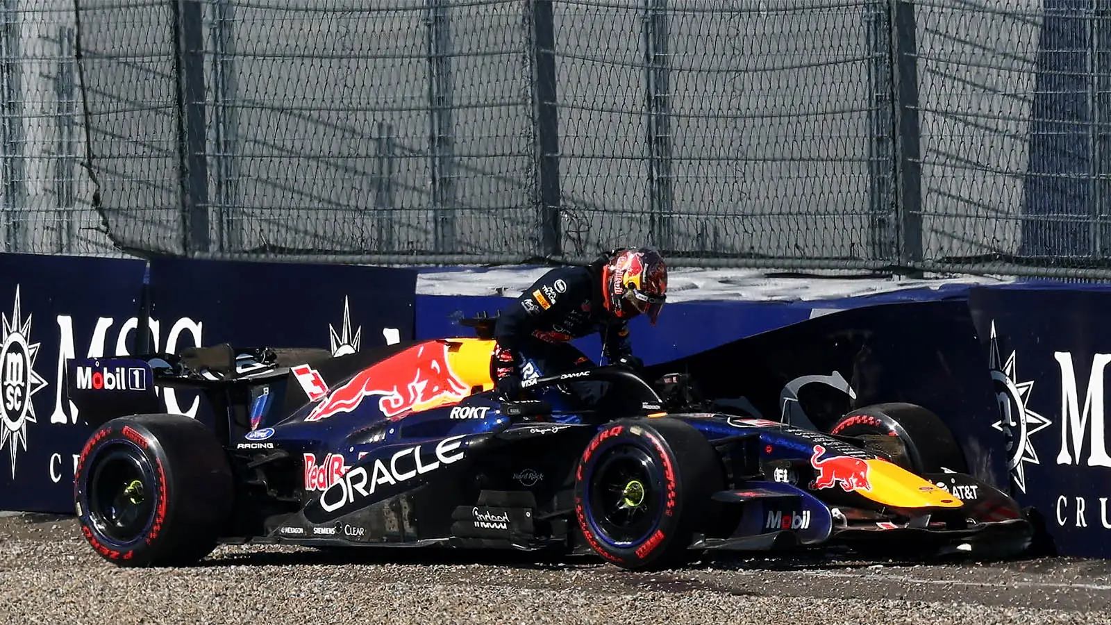 Verstappen crashed out of Austrian GP qualifying - triggering a chaotic series of events (Image: Getty)