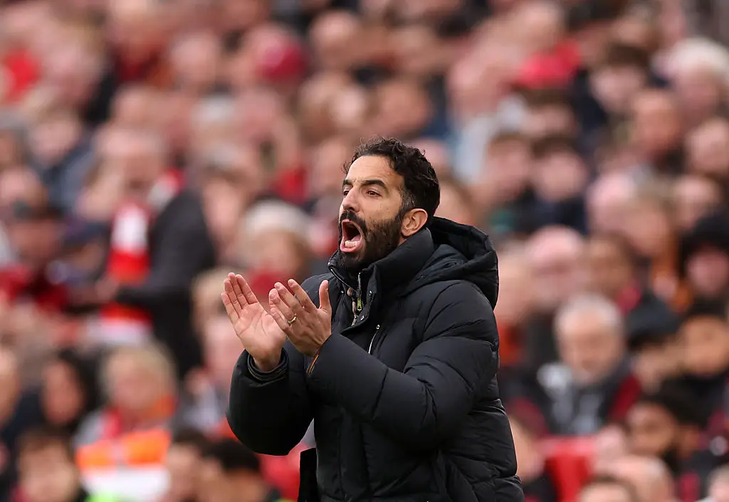 Man Utd head coach Ruben Amorim (Credit:Getty)