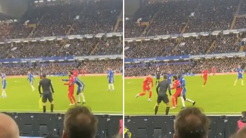 Footage Shows Antonio Rudiger Taking Man-Marking To The Extreme Against Mo Salah