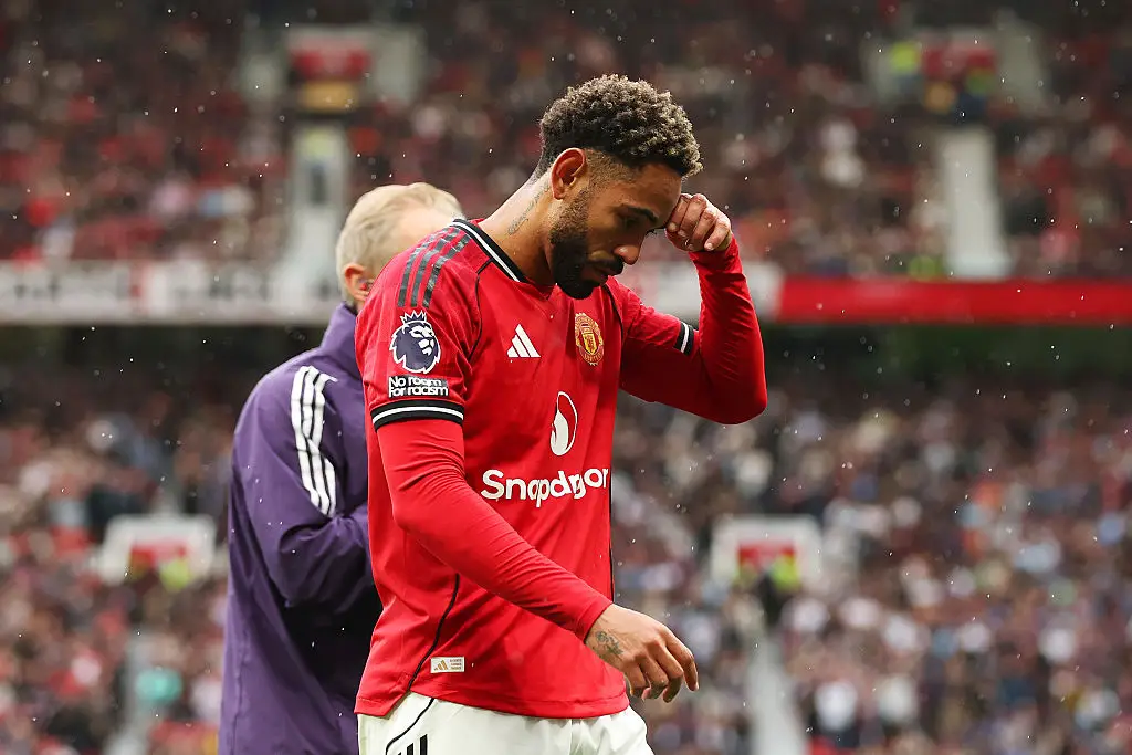 Cunha suffered a suspected hamstring injury vs Burnley (Image: Getty)