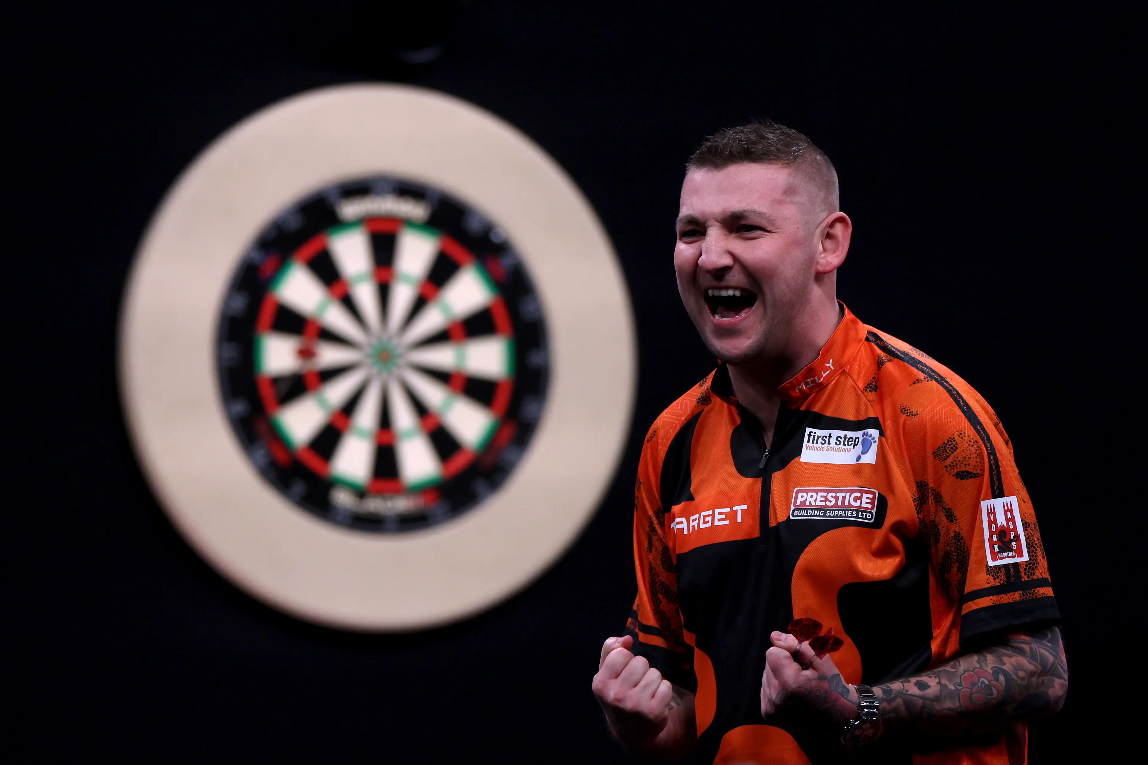 Nathan Aspinall is currently ranked 12th in the world. Image: Getty